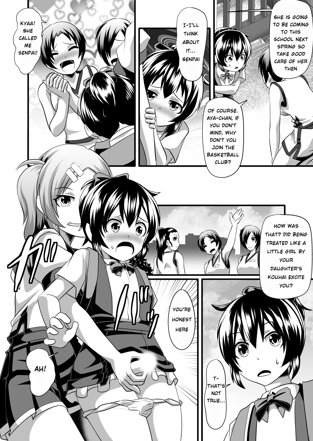 Futanari daughter and cute papa role reversal - Page 26