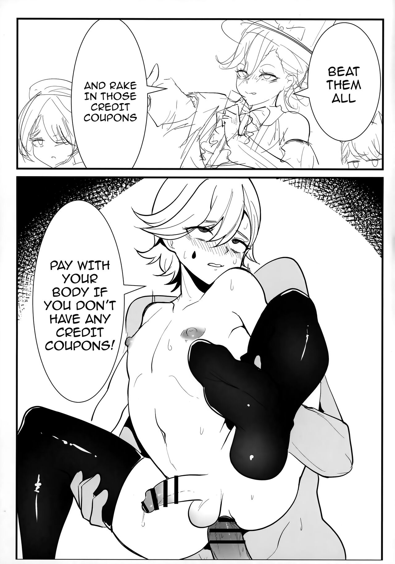 Genshin Rakugaki Usui Hon ♂ | Genshin Doodle Thin Book ♂ - Page 12