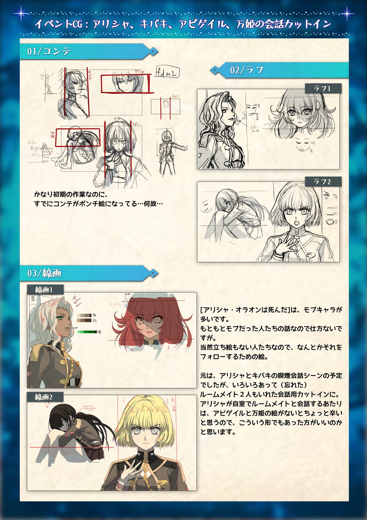 Mahou Shoujo Shoumou Sensen Another Record Artbook - Page 16
