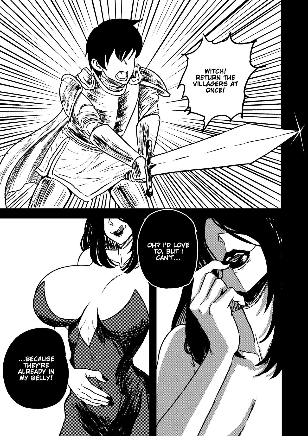 The Man-eating Witch 6 - Page 1