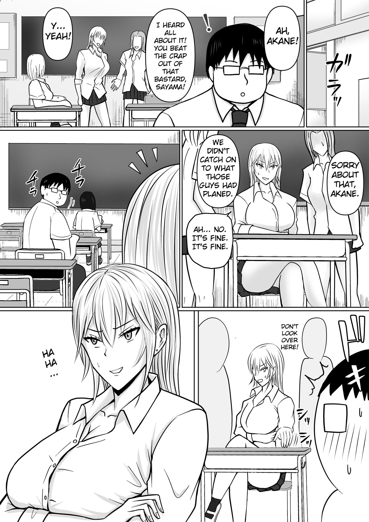 Class no Yankee Joshi ni Hyoui 3 - Page 10