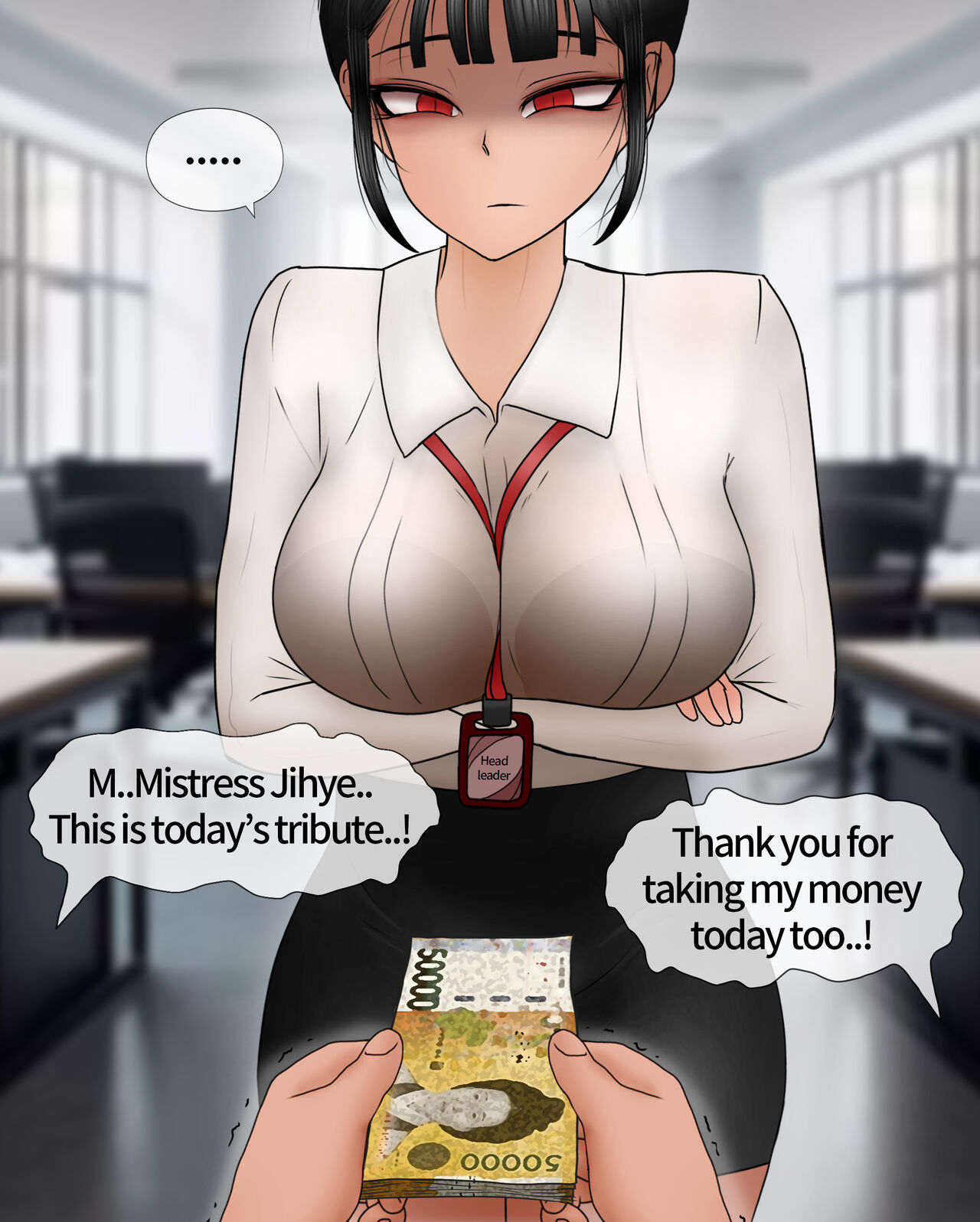 Devoting Money To The Intern Girl And Getting Shrunk - Page 58