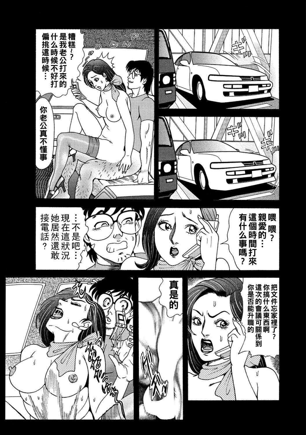 セレブ妻と車の中で…（Chinese） - Page 13