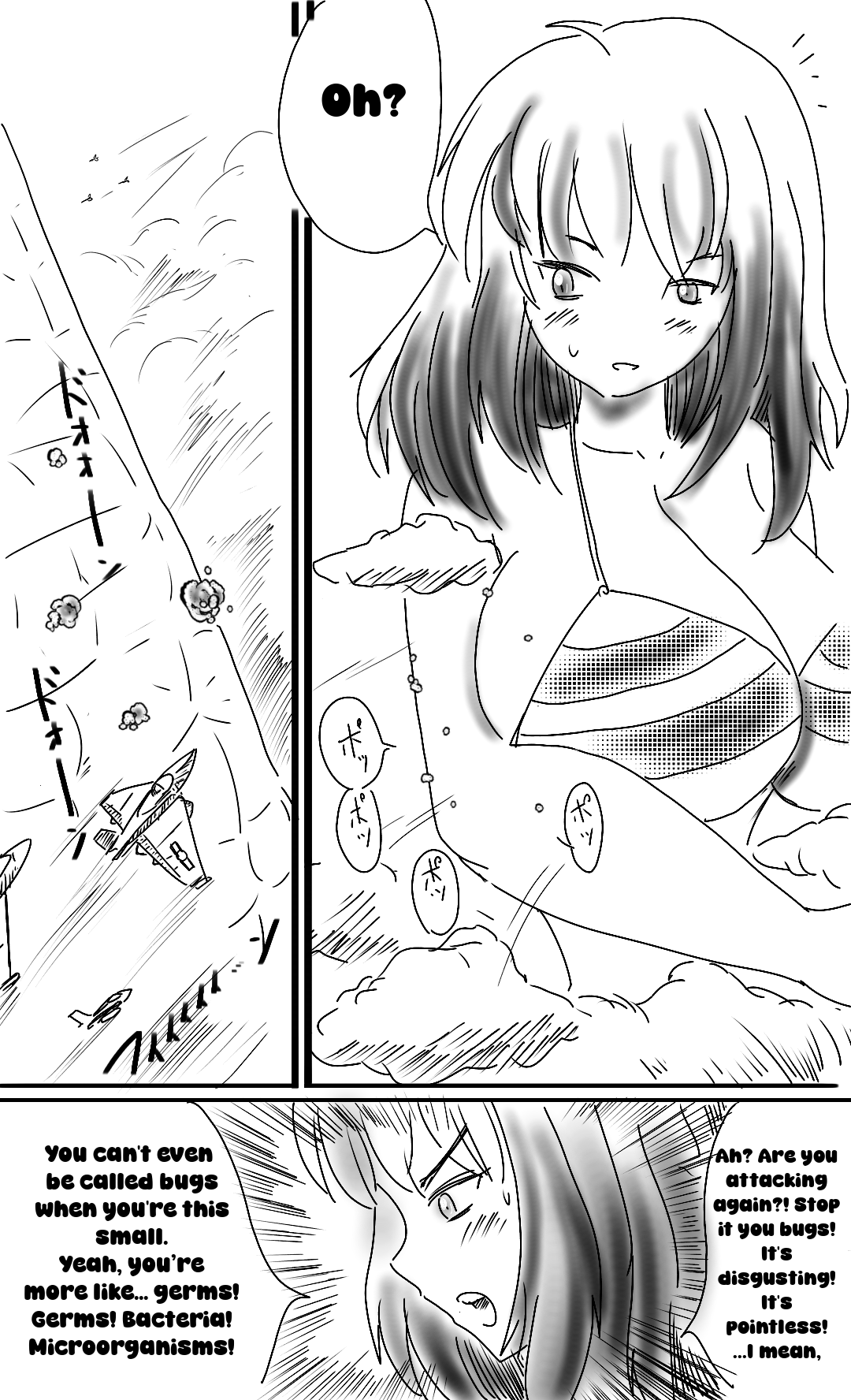 The super-giant high school girl appears again - Page 23