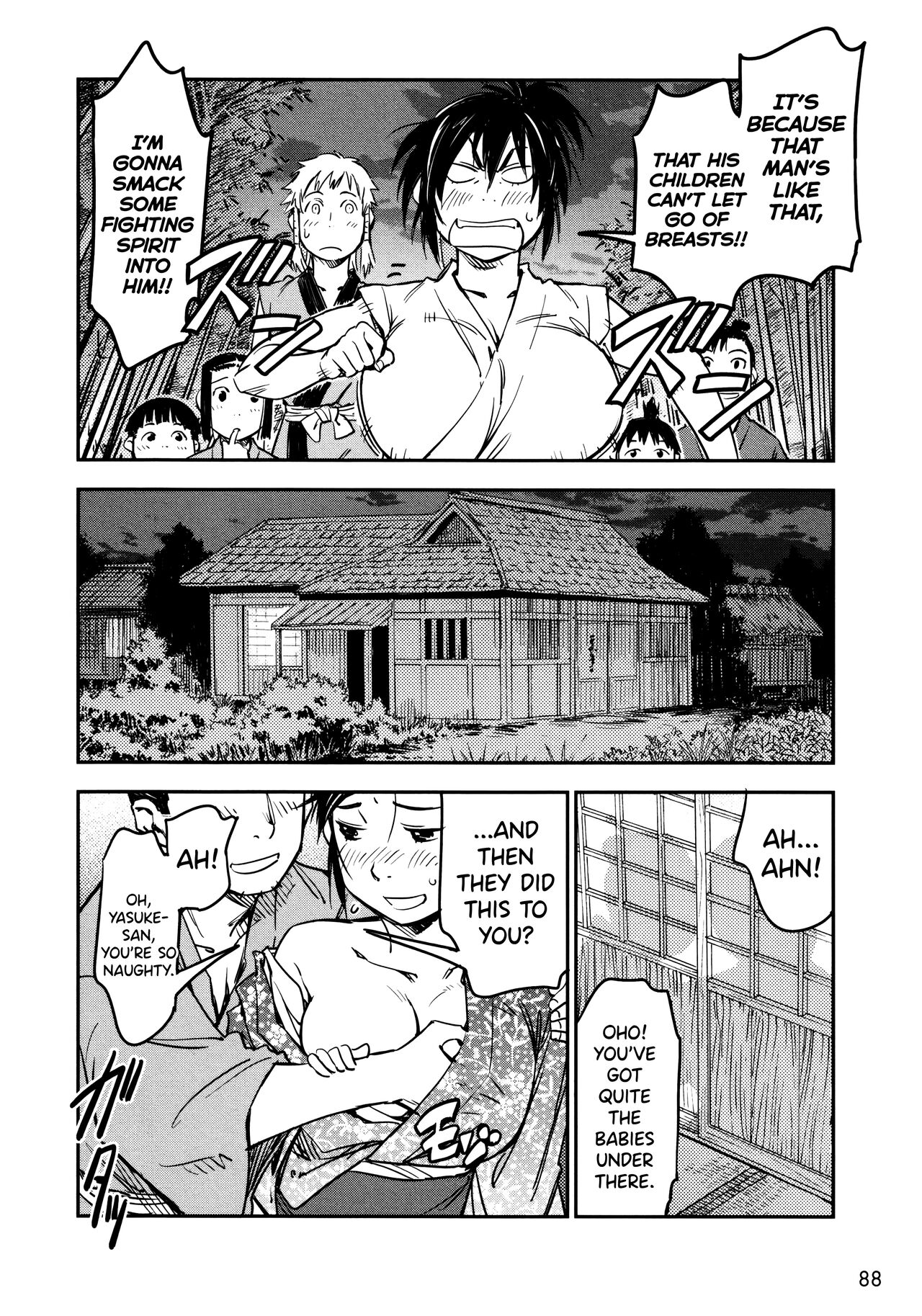 Manyuu Hikenchou Ch.13-16 - Page 89