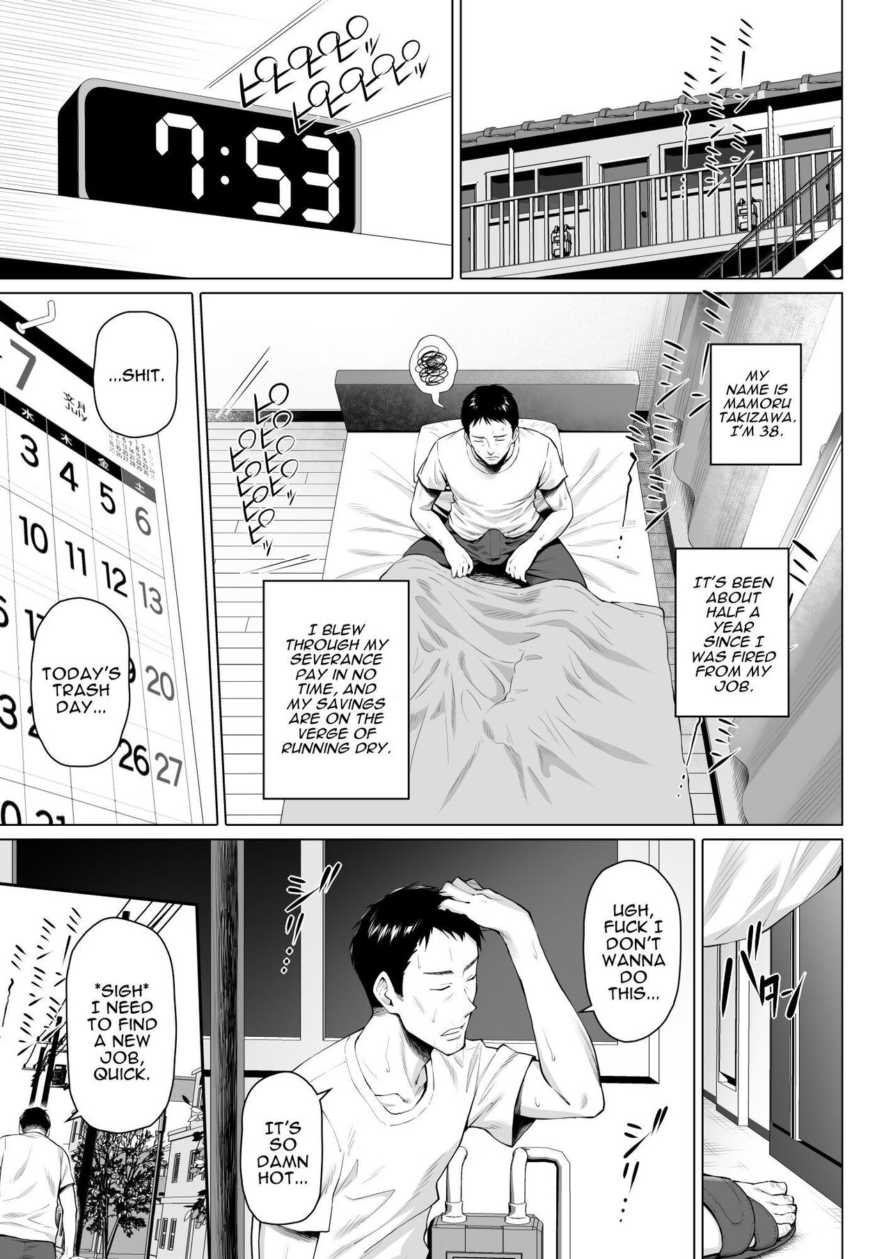 Gokinjou-san wa Ueta Hitozuma | My Neighbor is a Hungry Milf - Page 3