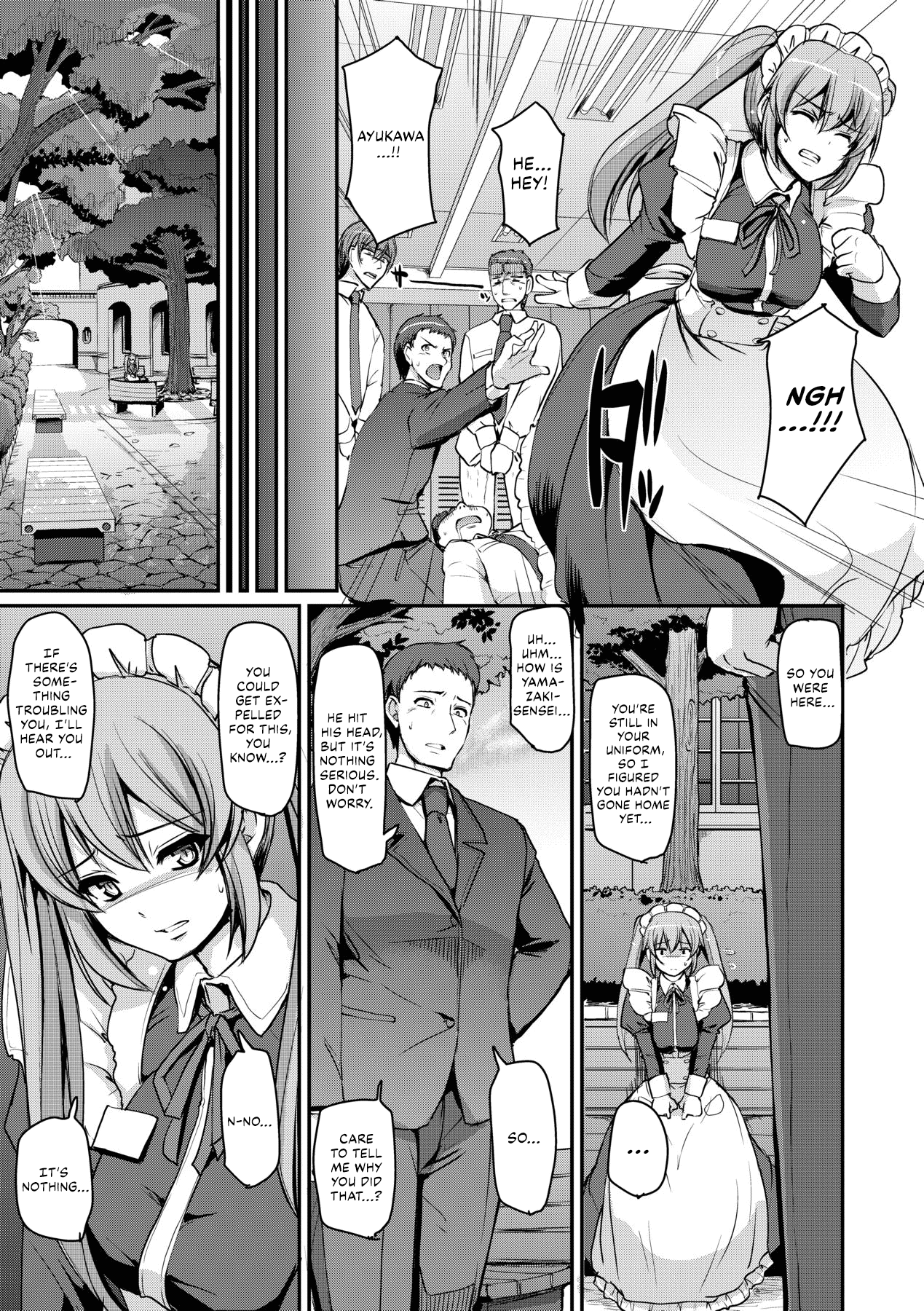 [Alexi Laiho] Maid Gakuen e Youkoso!! - Welcome to Maid Academy Ch. 1-2 [English] [Decensored] [Digital] page 43 - maid big breasts hentai manga - read online free