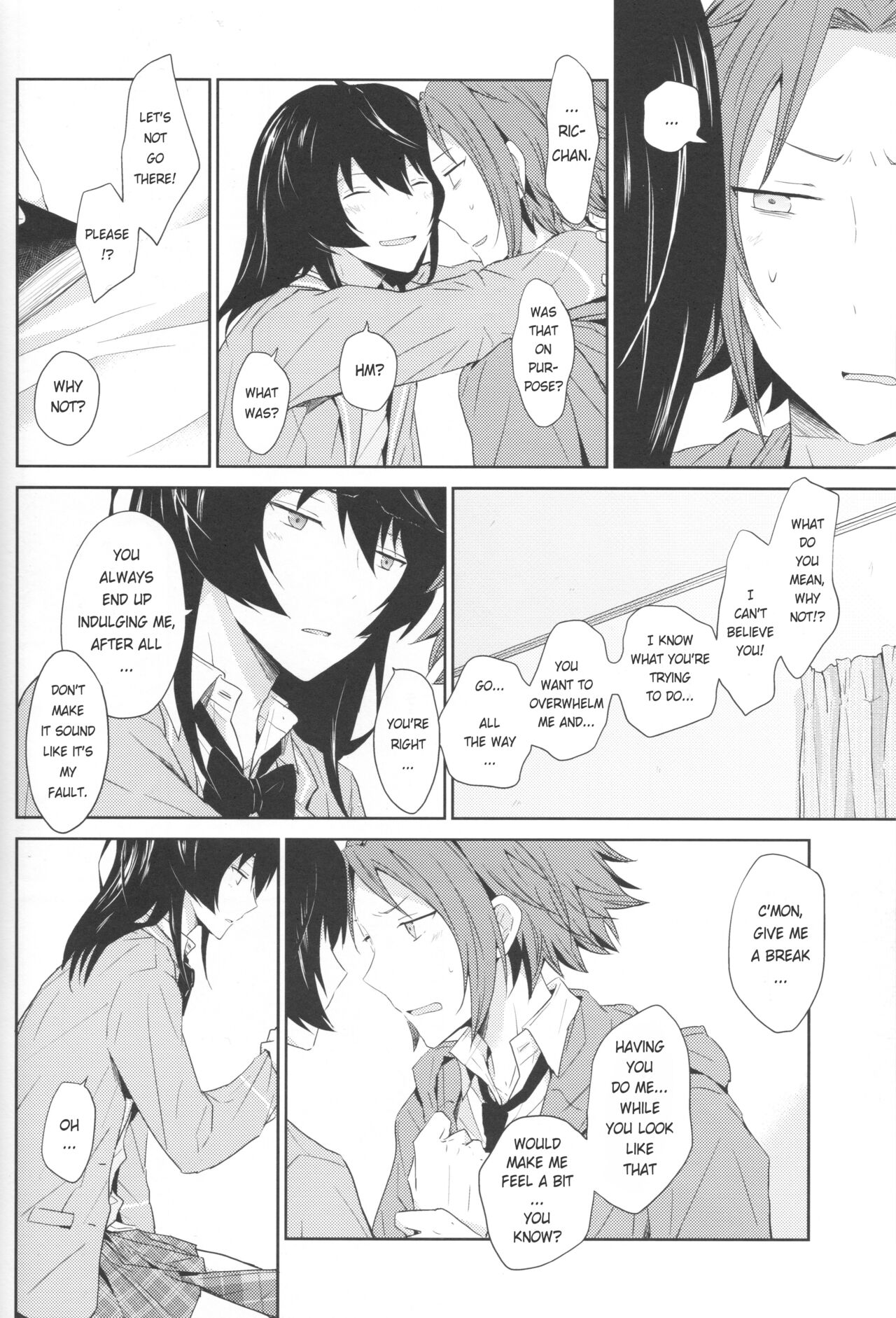 Osananajimi ga Josou Shimashite | My Childhood Friend, Cross-Dressing page 17 featuring mao isara ensemble stars parody - schoolboy uniform schoolgirl uniform hentai manga - read online free