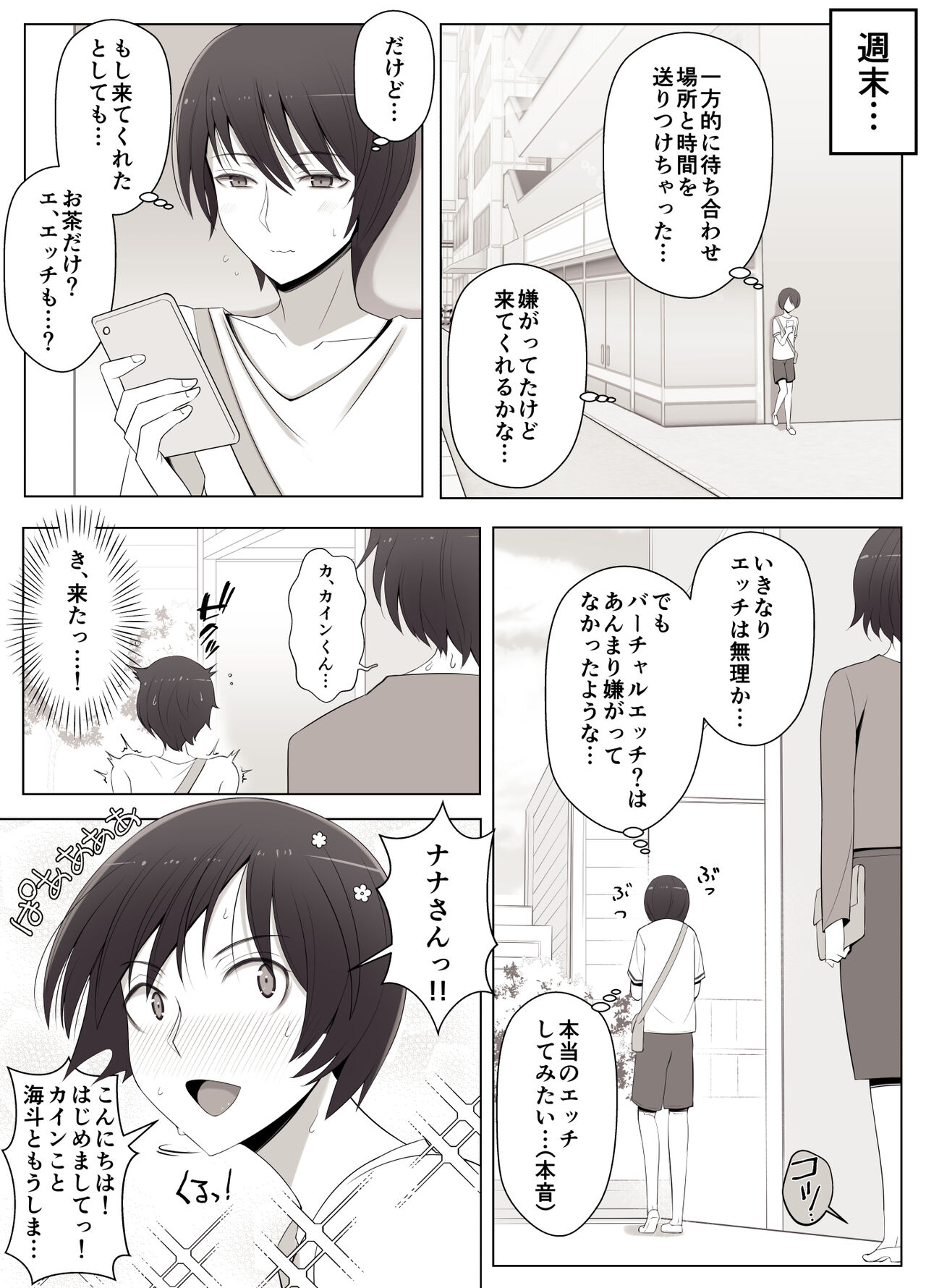 Virtual Chat de Deatta Risou no Josei wa Boku no Mama deshita - Page 28
