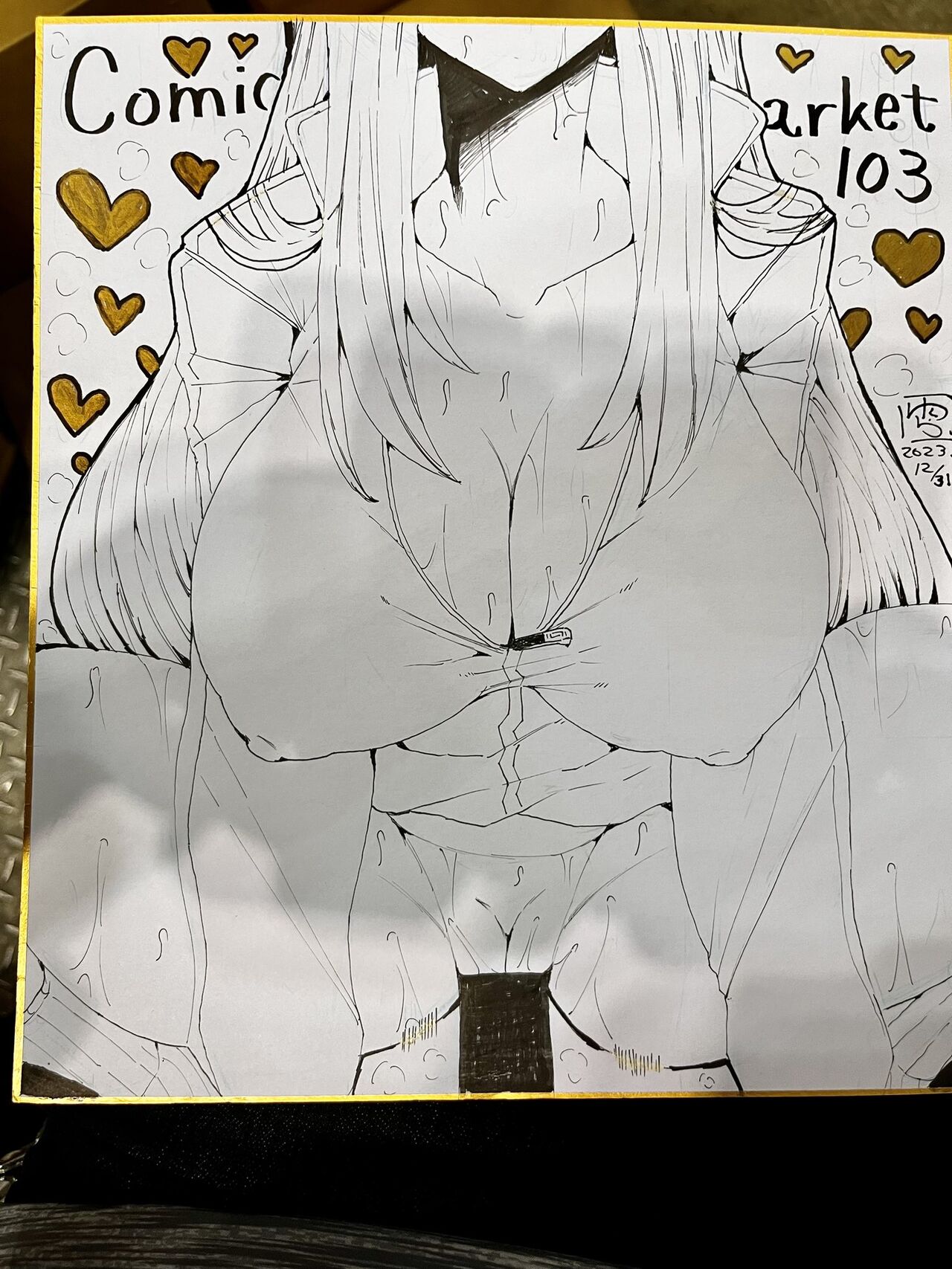 Bocchi-chan's Request Diary. page 24 featuring hitori gotou bocchi the rock parody - sweating big breasts hentai manga - read online free