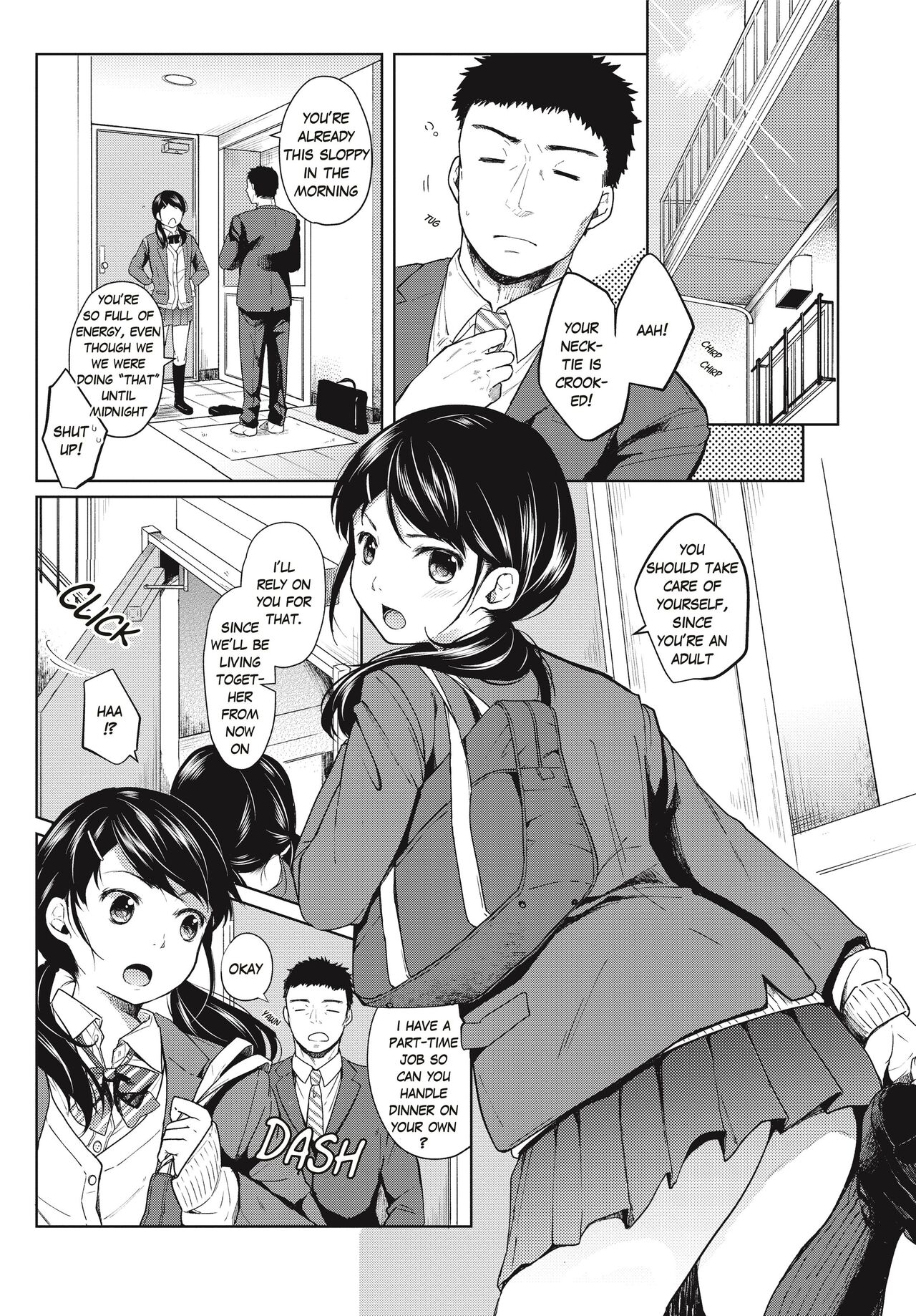 1 Room Apartment + Highschool Girl Suddenly Living Together? Close Contact!? First Sex!!? Ch.1-2 page 28 - uncensored masturbation hentai manga - read online free