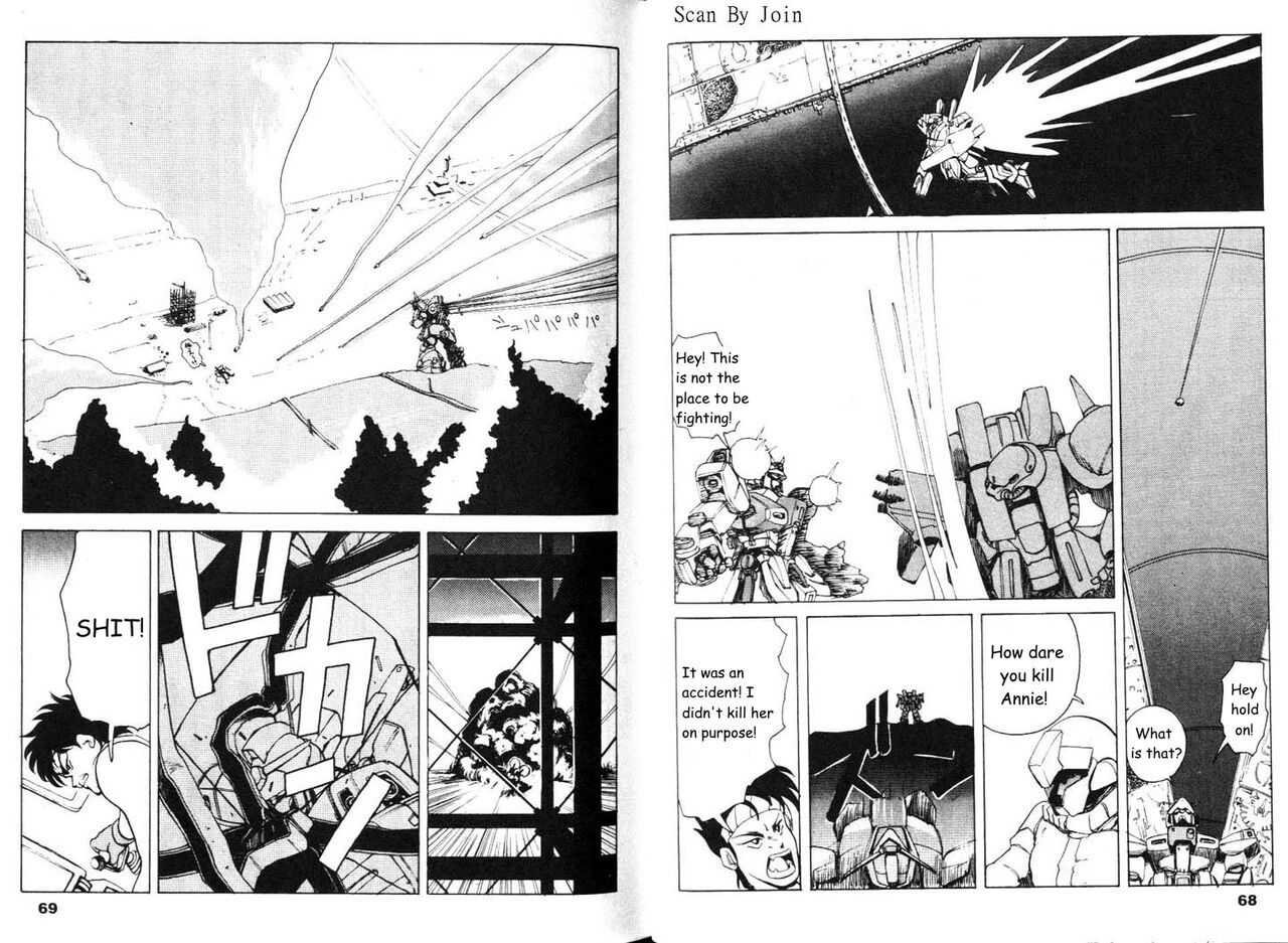 Under The Gundam Double Fake page 36 gundam parody - rough translation hentai manga - read online free