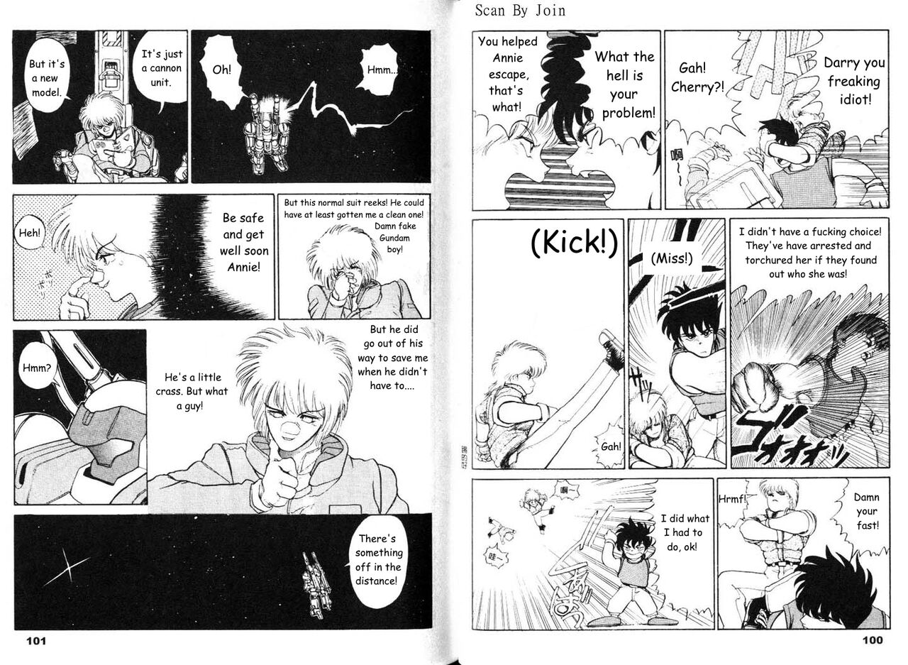 Under The Gundam Double Fake page 51 gundam parody - rough translation hentai manga - read online free