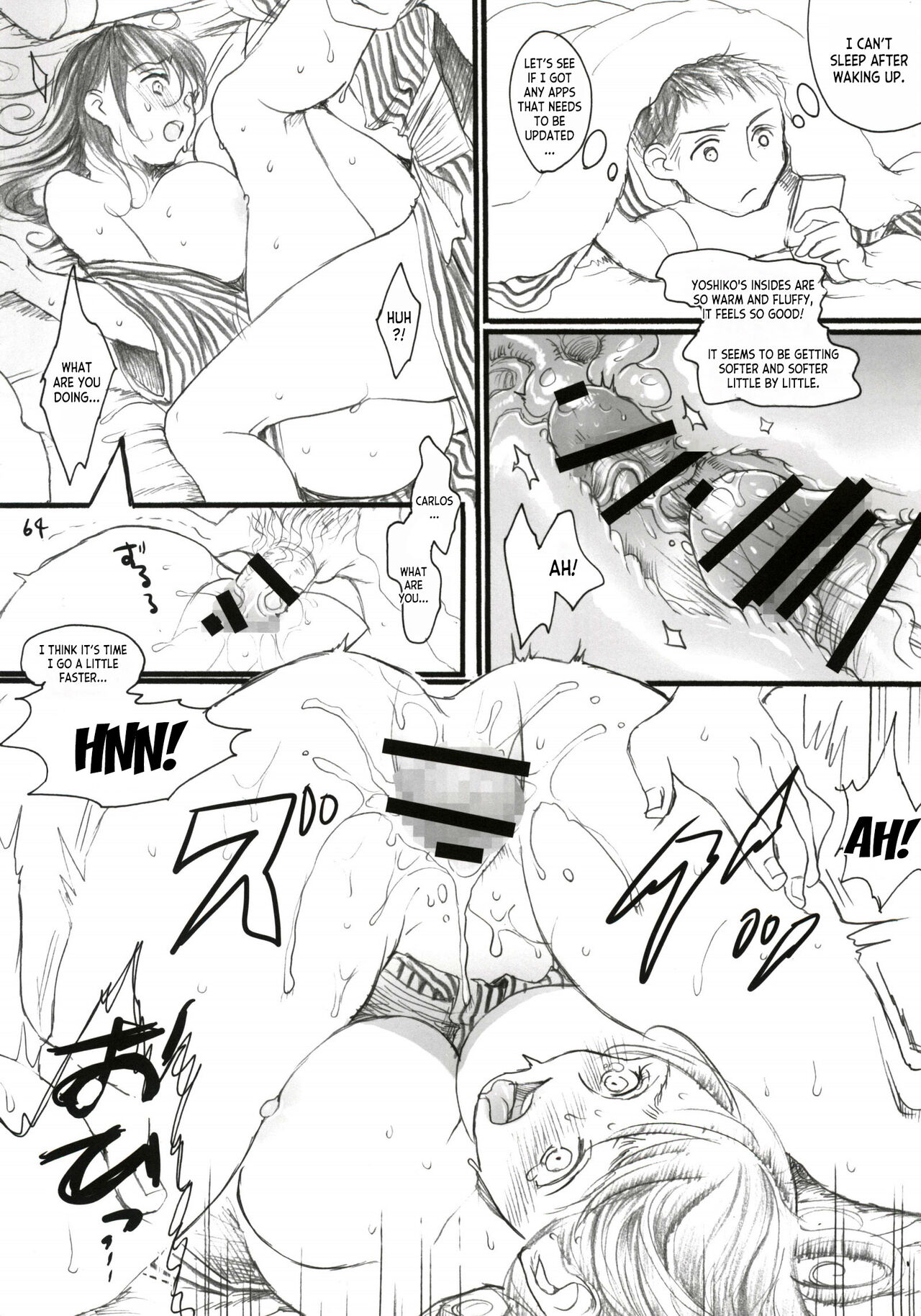 Aru Ihoujin page 63 original parody - kissing big breasts hentai manga - read online free