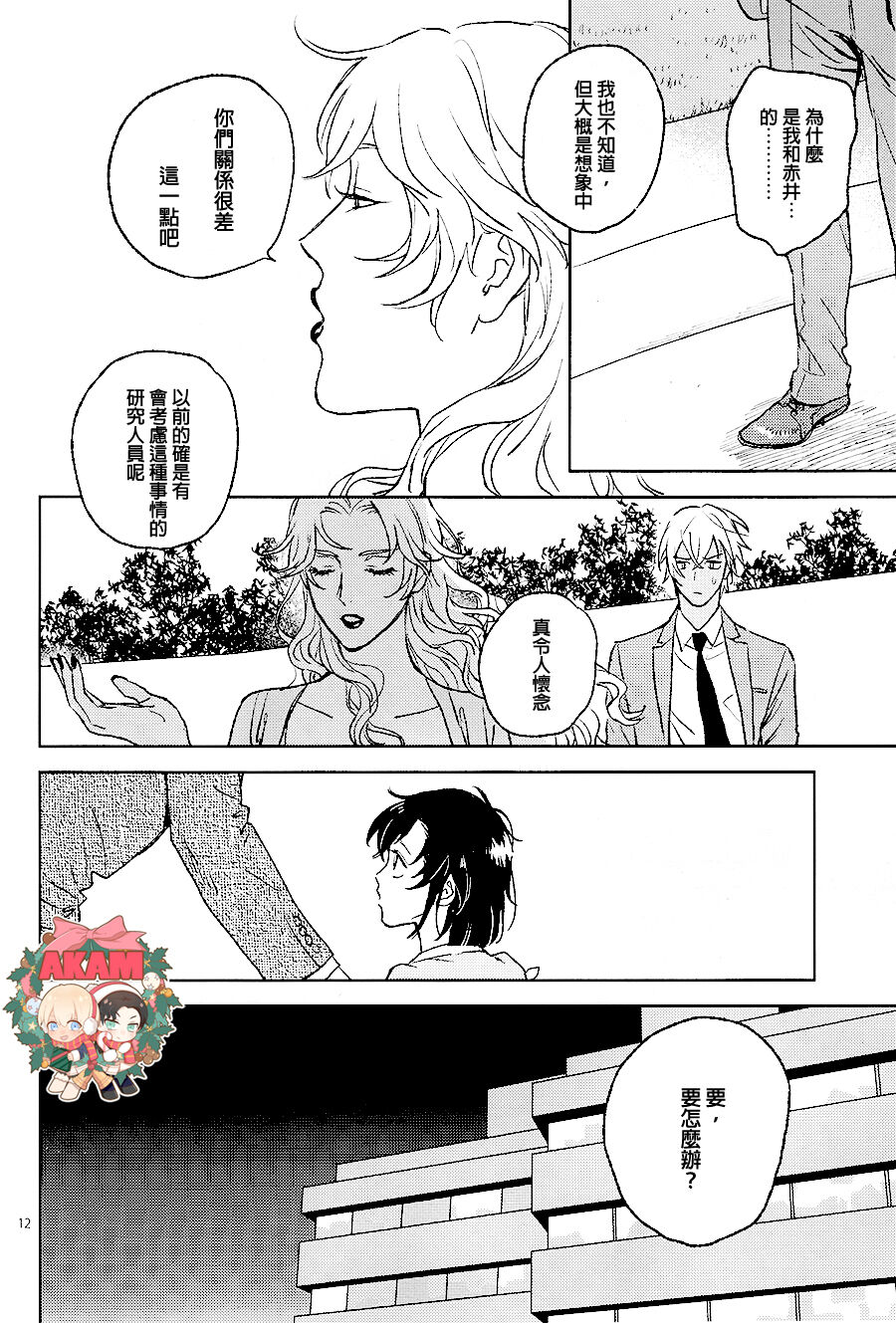 Ray page 11 featuring shuuichi akai detective conan parody - males only yaoi hentai manga - read online free