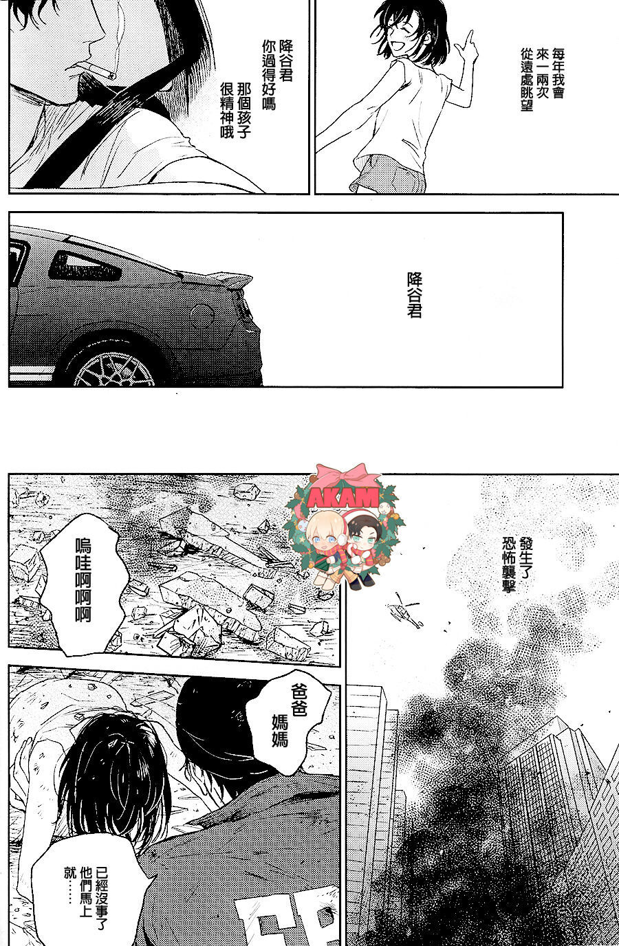 Ray page 29 featuring shuuichi akai detective conan parody - males only yaoi hentai manga - read online free