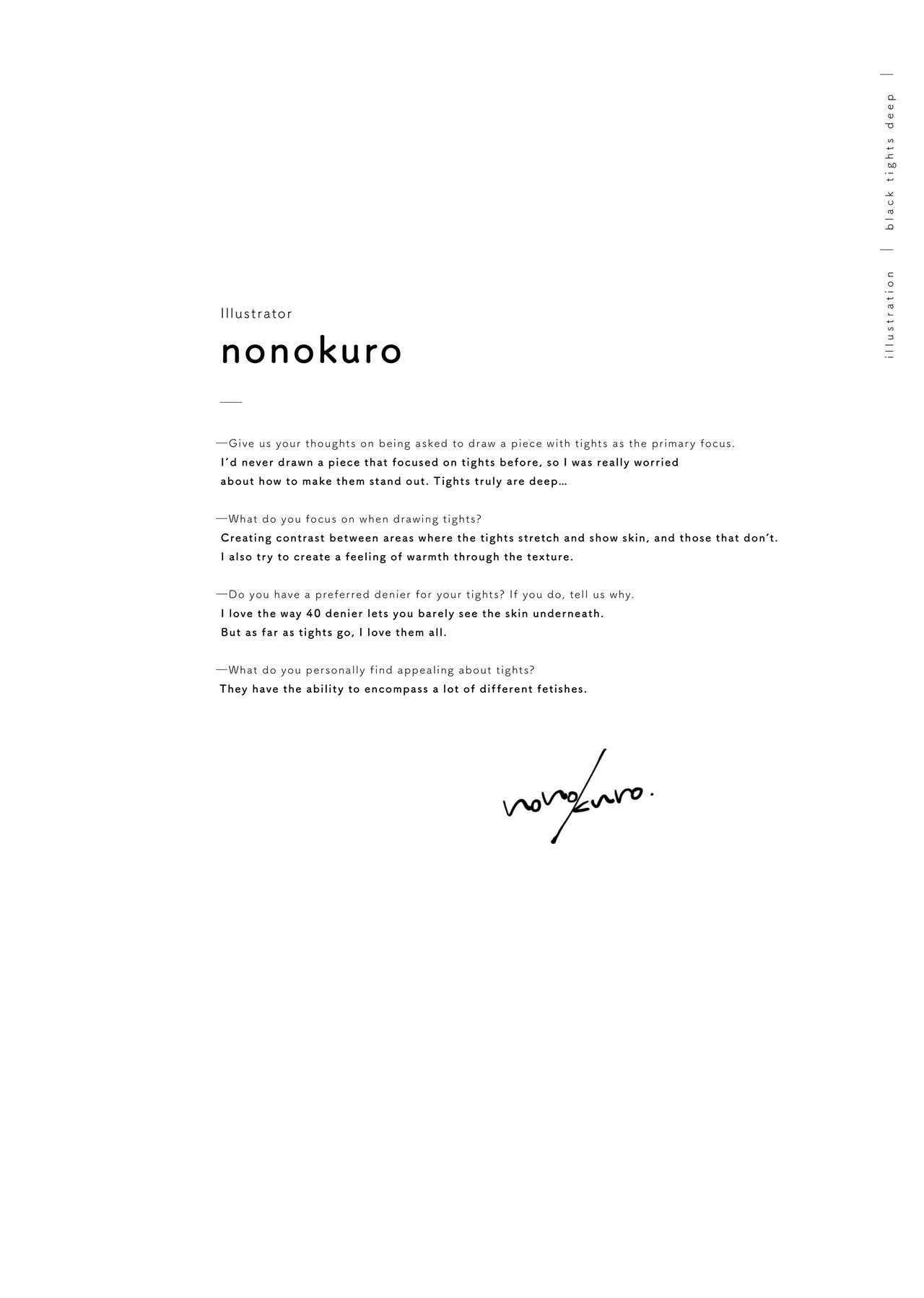 Kuro Tights DEEP black tights art book_20241021 page 47 - stockings pantyhose hentai manga - read online free