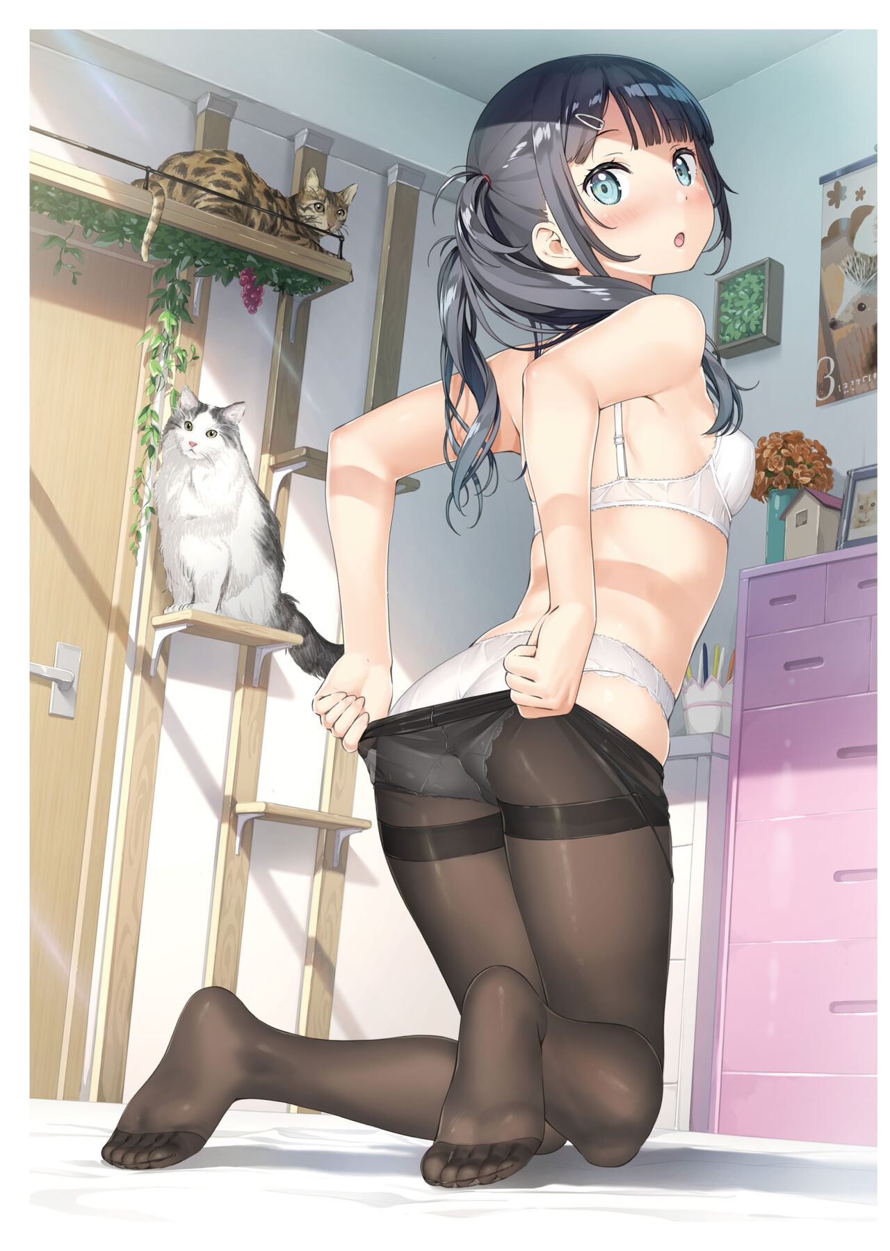 Kuro Tights DEEP black tights art book_20241021 page 55 - stockings pantyhose hentai manga - read online free