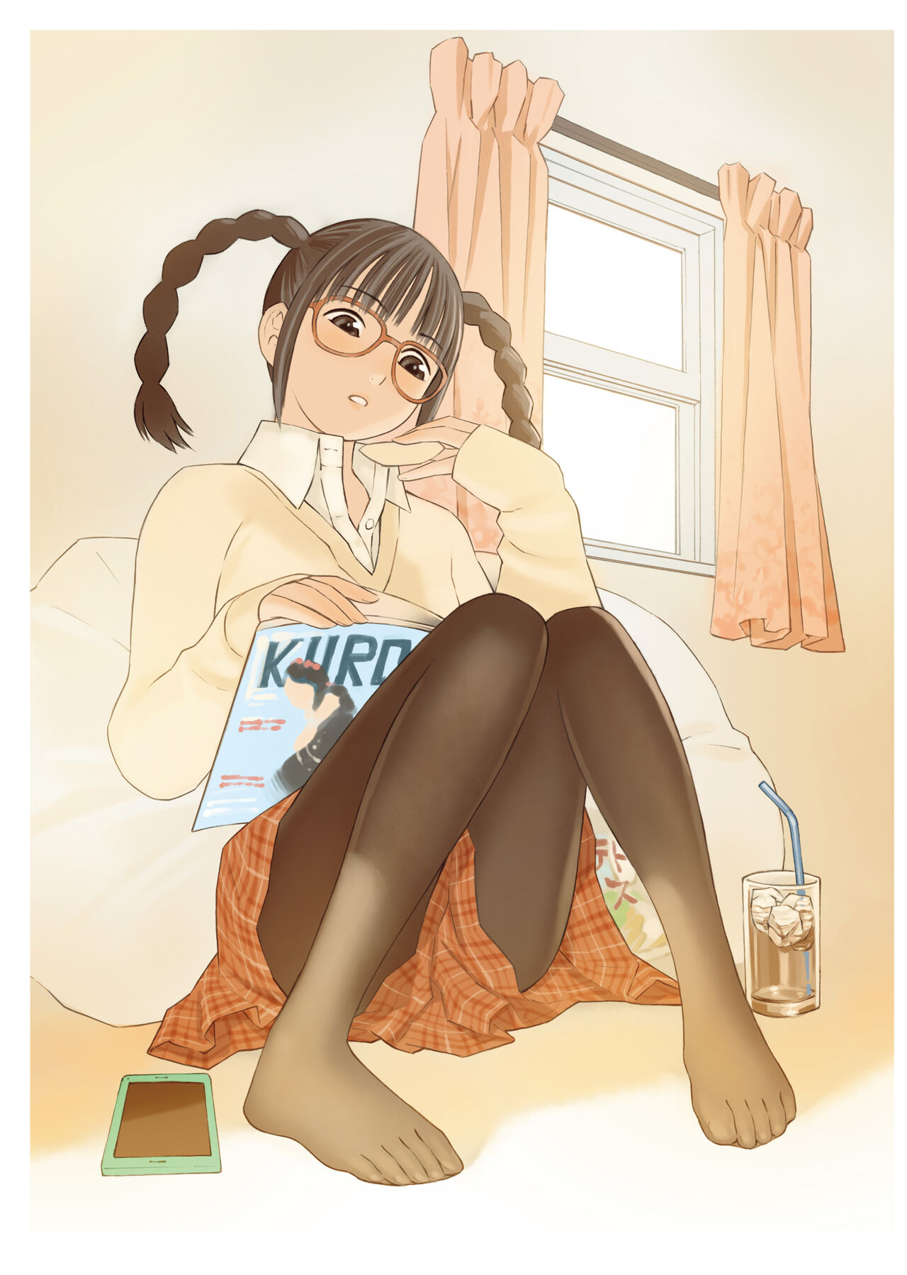 Kuro Tights DEEP black tights art book_20241021 page 85 - stockings pantyhose hentai manga - read online free