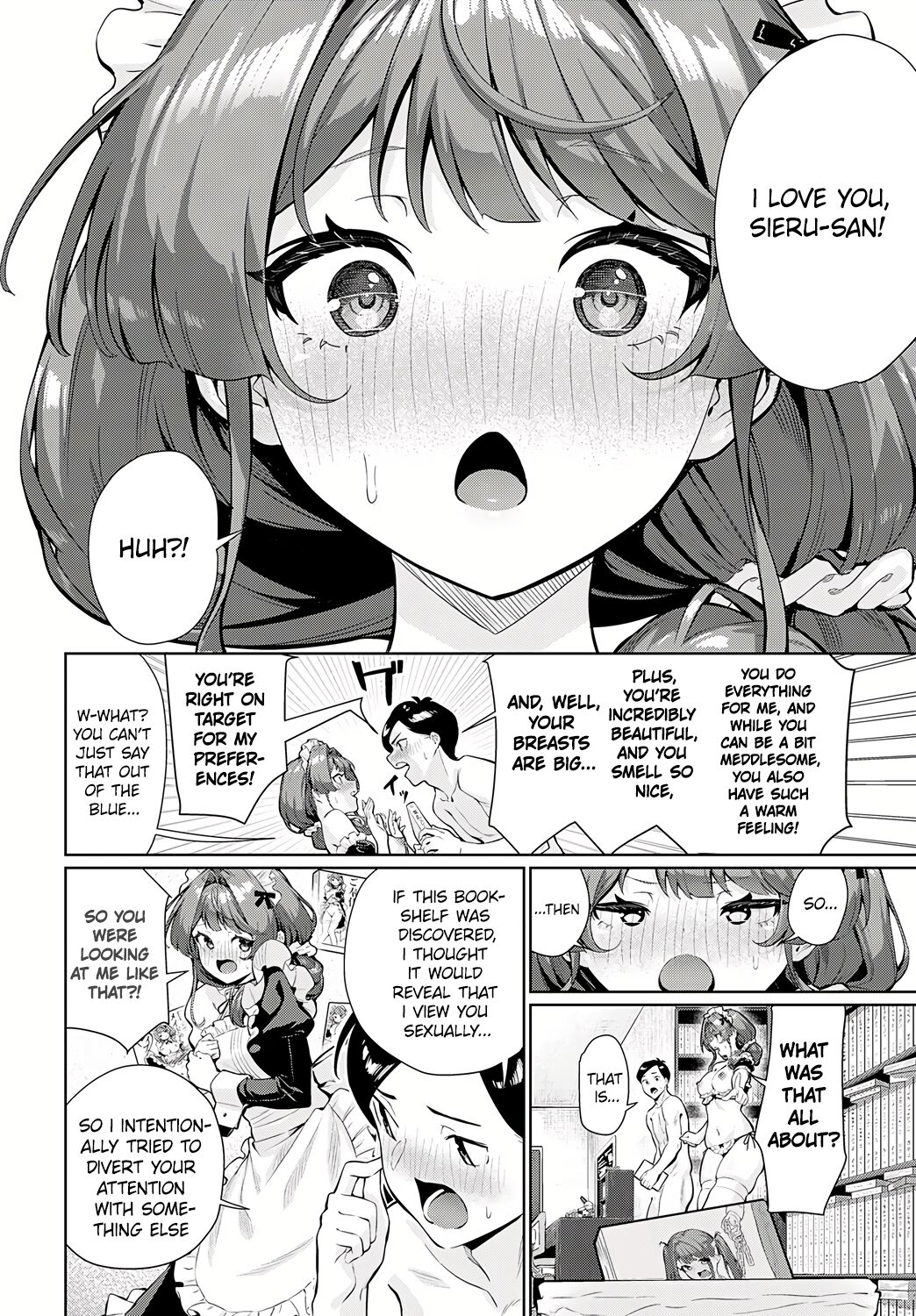 Sieru san ha, hottokenai! |  I just can't leave Sieru-san alone! page 18 - maid virginity hentai manga - read online free