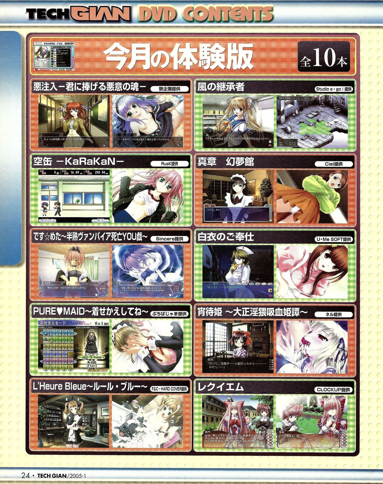 TECH GIAN 2005-01 page 22 - anthology hentai manga - read online free