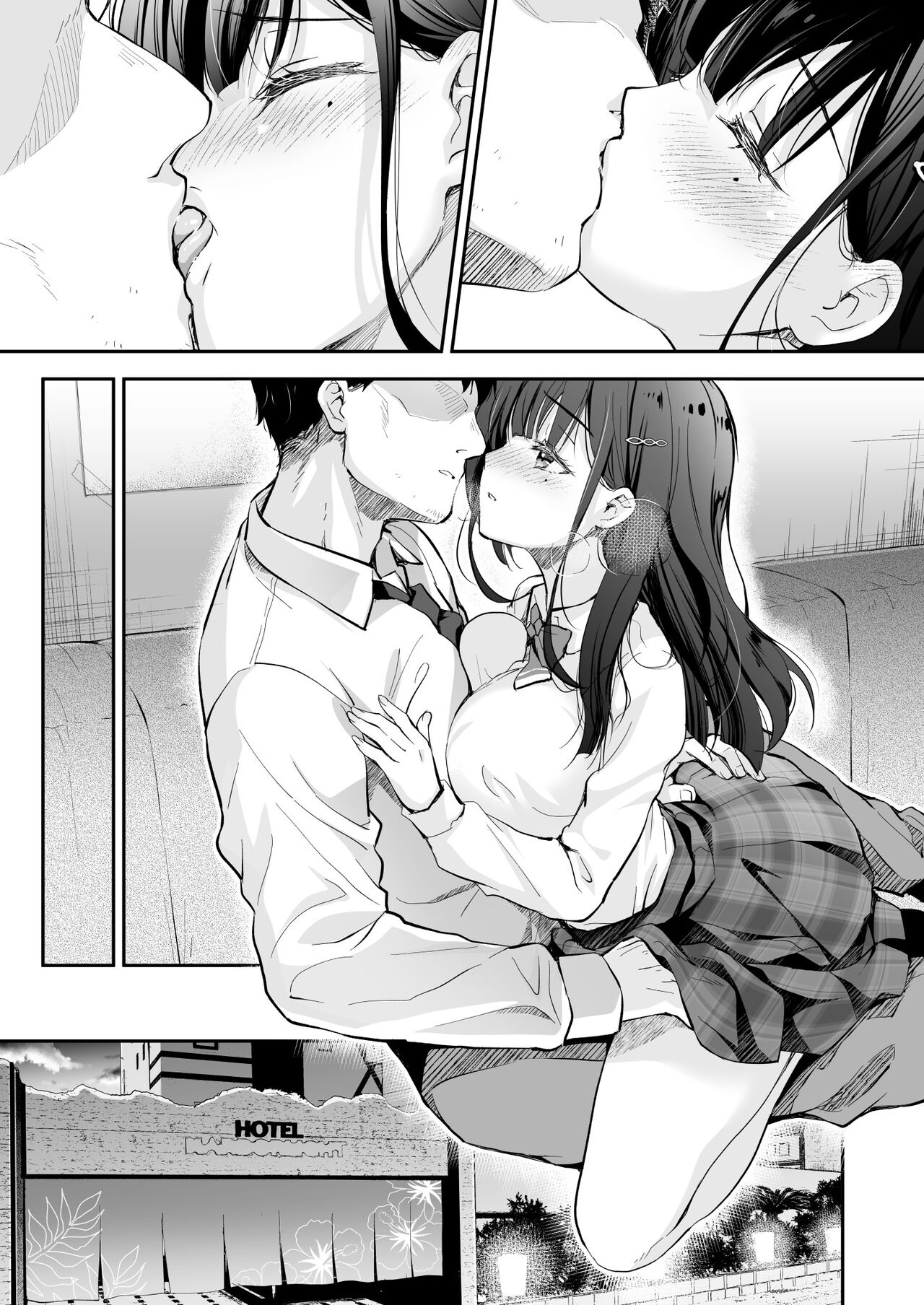 [Kaiyuu Kikaku (Suzui Narumi)] Best Match Kanojo -Seiso JK to Oji-san ga Appli de Deatte Amaama Ecchi- - Best Matching Girlfriend [Digital] page 75 original parody - big breasts schoolgirl uniform hentai manga - read online free