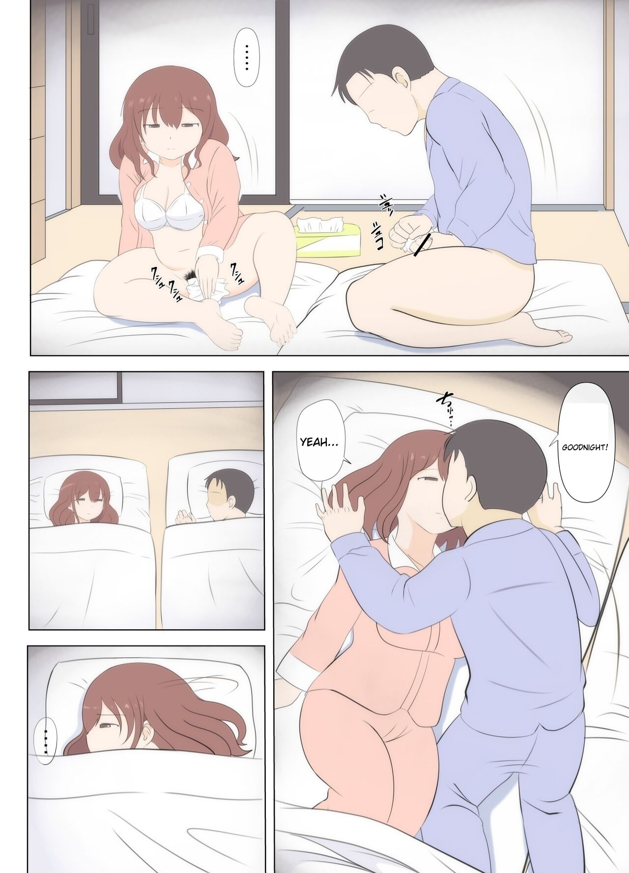 Haha no Hatsukoi wa Oji-san desu. 2 | Mom and Uncle's Affair, Chapter Two page 14 original parody - milf sweating hentai manga - read online free