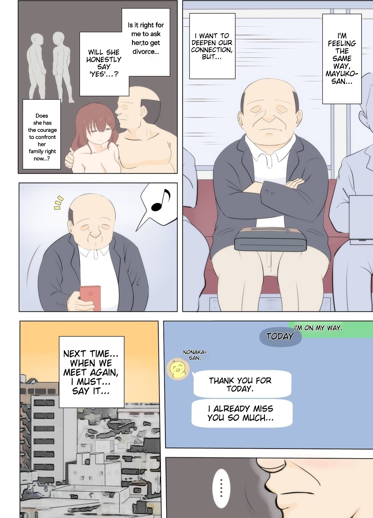 Haha no Hatsukoi wa Oji-san desu. 2 | Mom and Uncle's Affair, Chapter Two page 32 original parody - milf sweating hentai manga - read online free