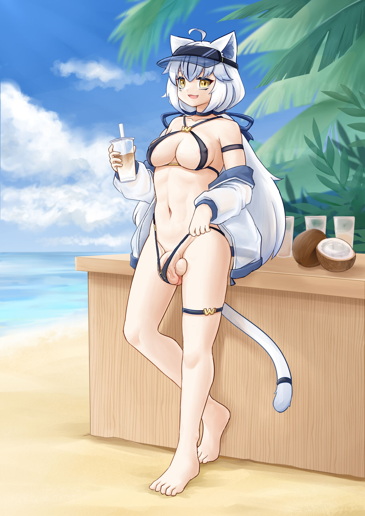 Artist - William.B page 127 featuring atlanta warship girls parody - futanari stockings hentai manga - read online free