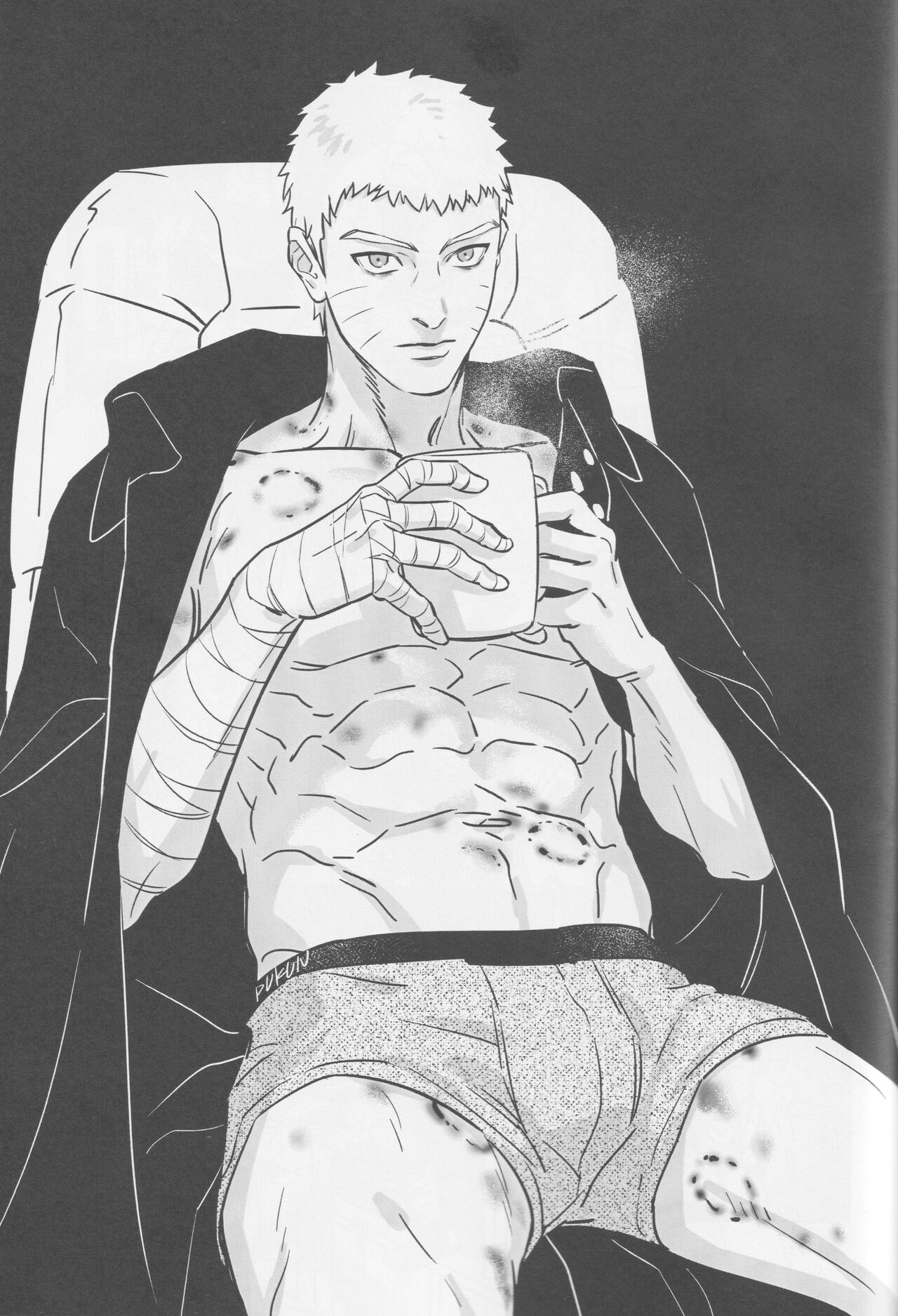 Qilin feng page 62 featuring naruto uzumaki naruto parody - handjob fox boy hentai manga - read online free