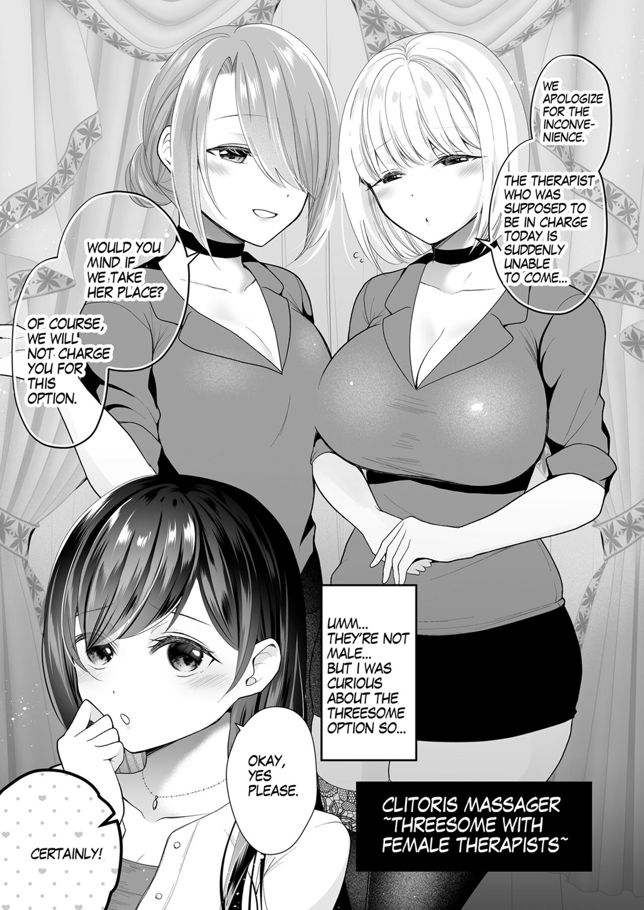 [Hachinana (Nanasaki)] Cli Massage-ya-san | Clitoral massage salon [English] [Digital] page 50 original parody - squirting urethra insertion hentai manga - read online free