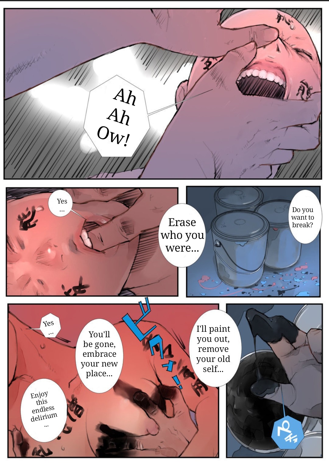 Rakusyoku page 95 original parody - bdsm gag hentai manga - read online free