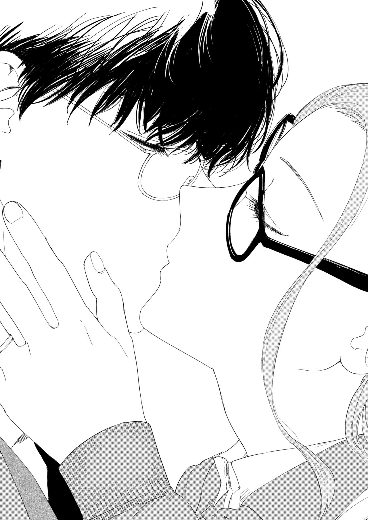 Konki Girigiri Sister, Semete Shojo o Sutetai. page 103 original parody - business suit handjob hentai manga - read online free