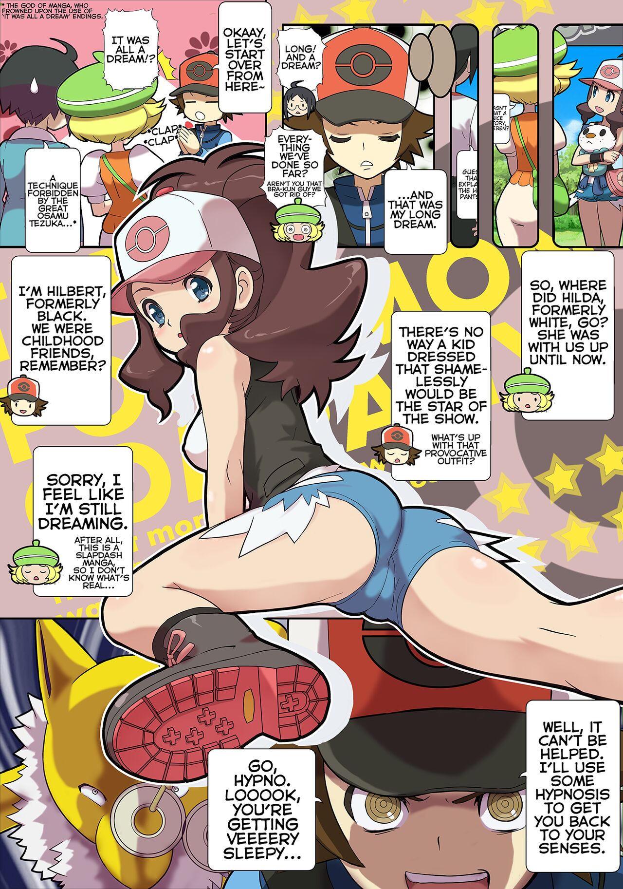 Pokemon Black & White Adventure page 9 featuring skyla pokemon parody - bikini exhibitionism hentai manga - read online free
