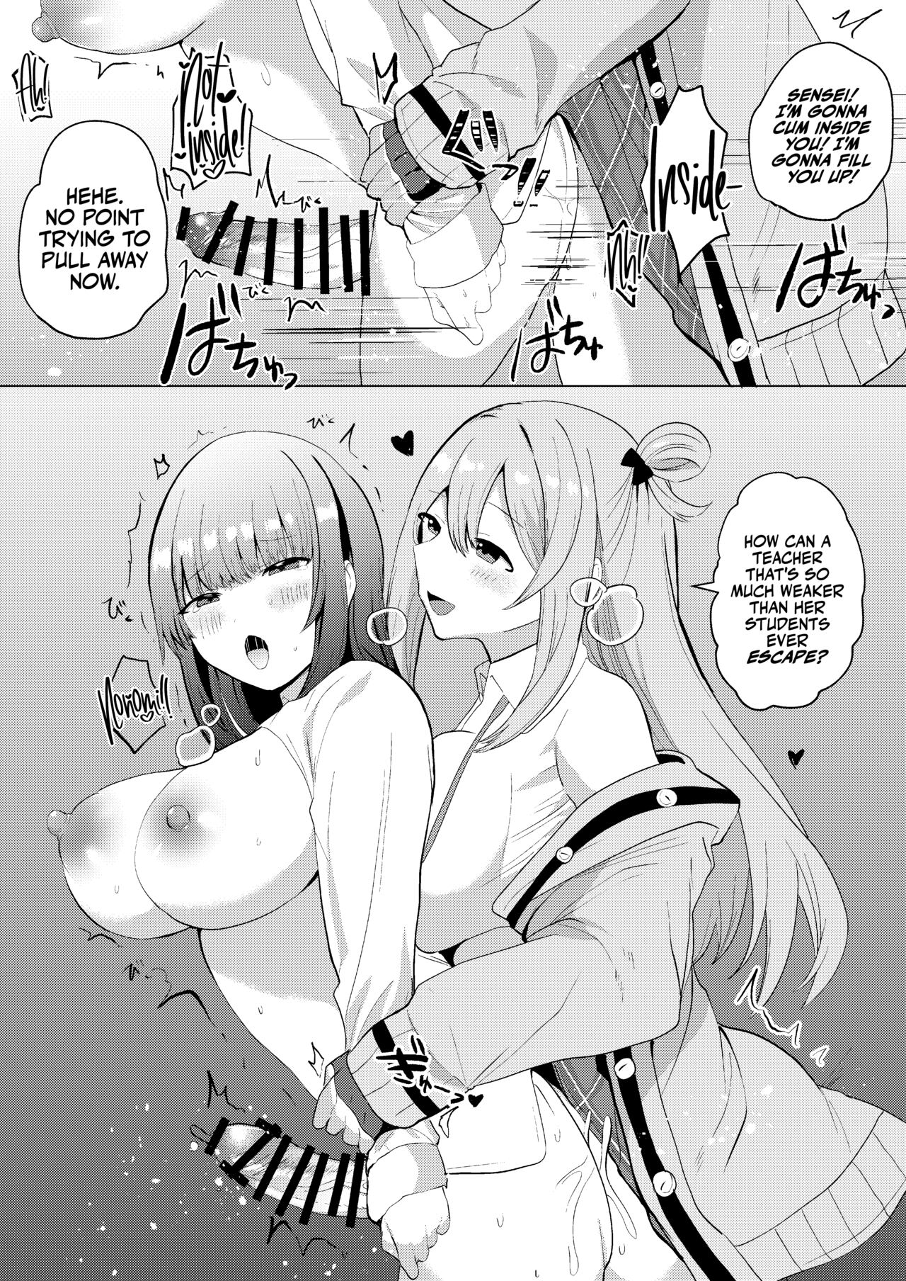 Futanari Nonomi x Futanari Onna Sensei | Futanari Nonomi x Futanari Sensei page 10 featuring nonomi izayoi blue archive parody - futanari big breasts hentai manga - read online free