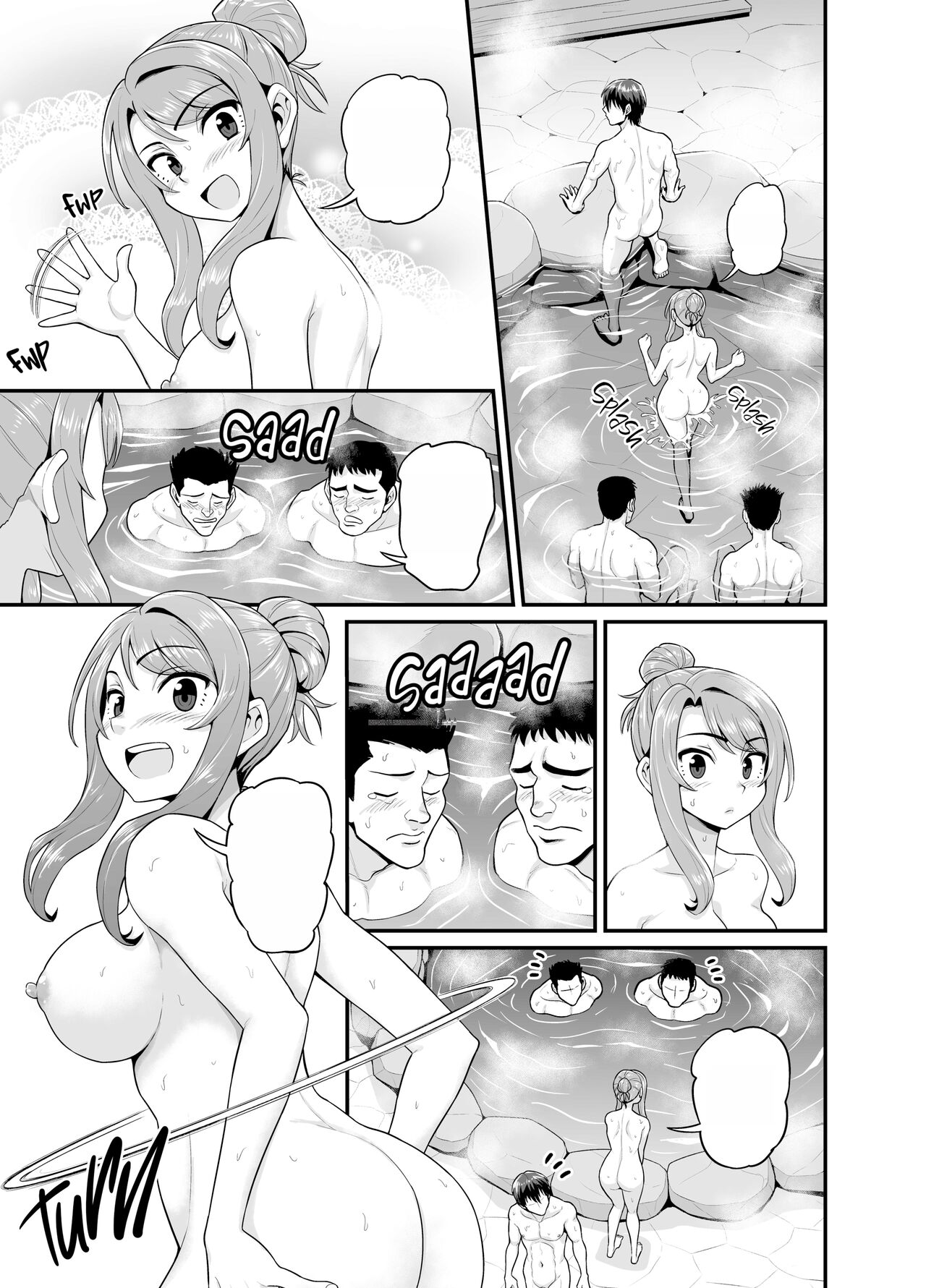 Game Tomodachi no Onnanoko to Onsen Ryokou de Yaru Hanashi page 70 original parody - leg lock big breasts hentai manga - read online free