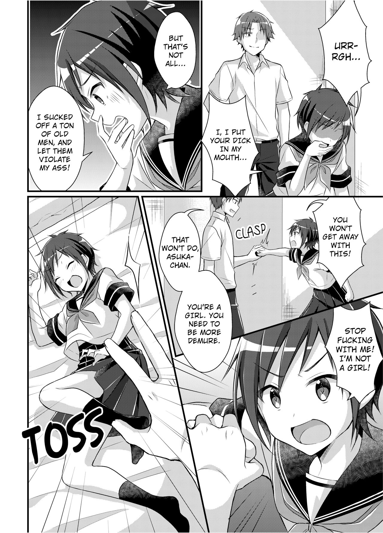 The Former Ace of the Baseball Team is a Prostitute Girl page 14 original parody - big breasts group hentai manga - read online free
