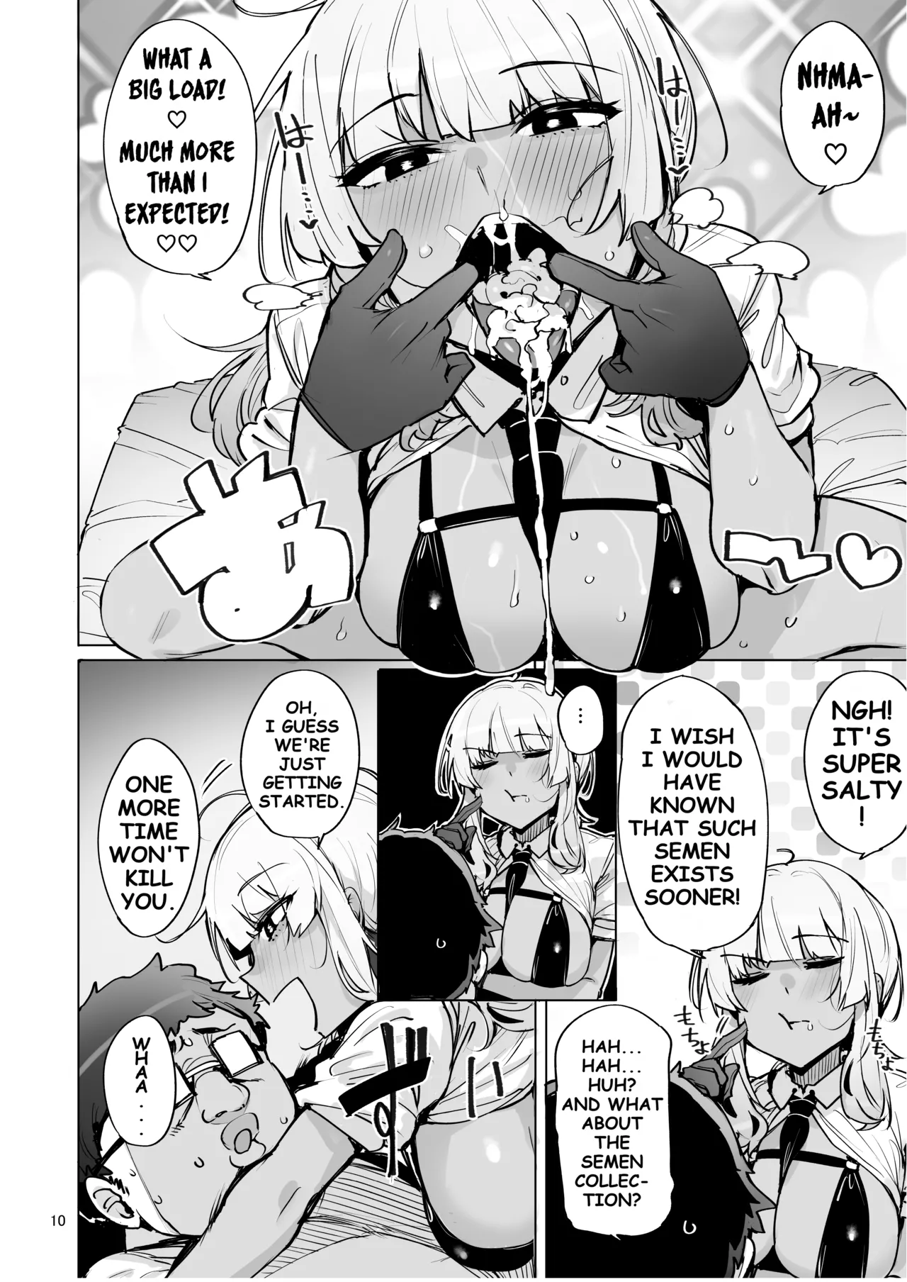 Anata no Semen Kaishuu Shimasu 2 | I'll collect your semen 2 page 11 original parody - piercing glasses hentai manga - read online free