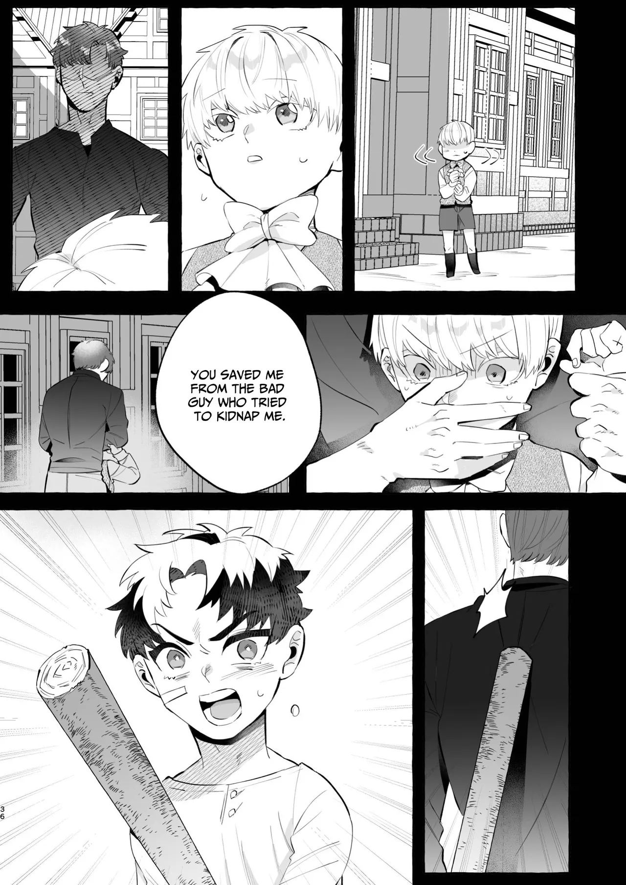 There's No Way I'd Fall For A Womb Crest! page 36 original parody - anal males only hentai manga - read online free