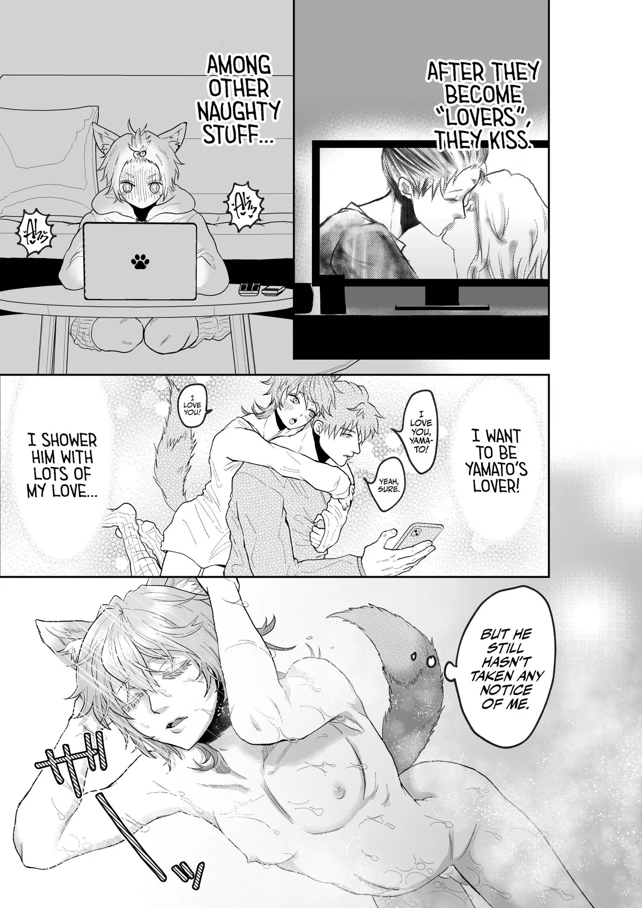 There's Something Odd About My Doggy page 11 original parody - dog boy anal hentai manga - read online free