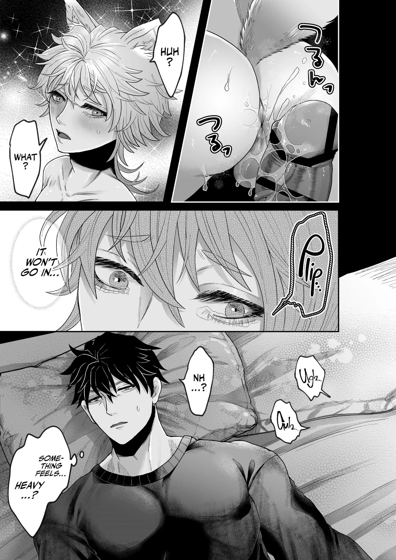 There's Something Odd About My Doggy page 19 original parody - dog boy anal hentai manga - read online free