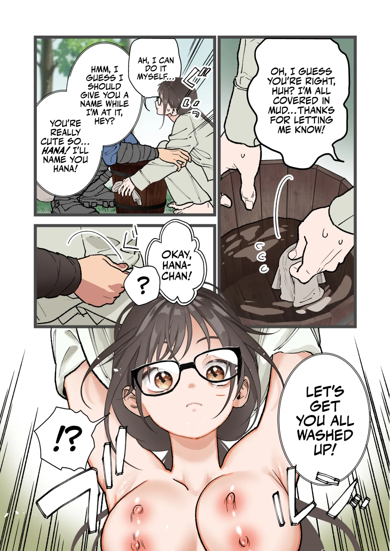 Juujin sekai de Watashi ha Pet page 15 original parody - big breasts mmf threesome hentai manga - read online free