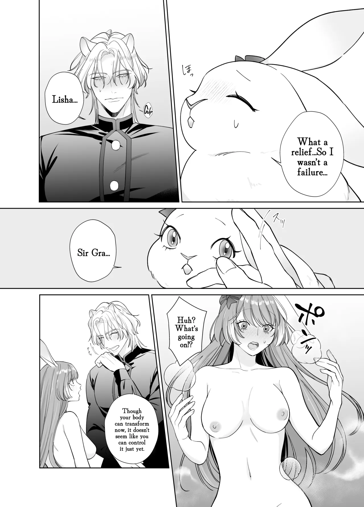 Saikyou Shishi no Hanayome ha Usagi-chan page 19 original parody - kissing big breasts hentai manga - read online free