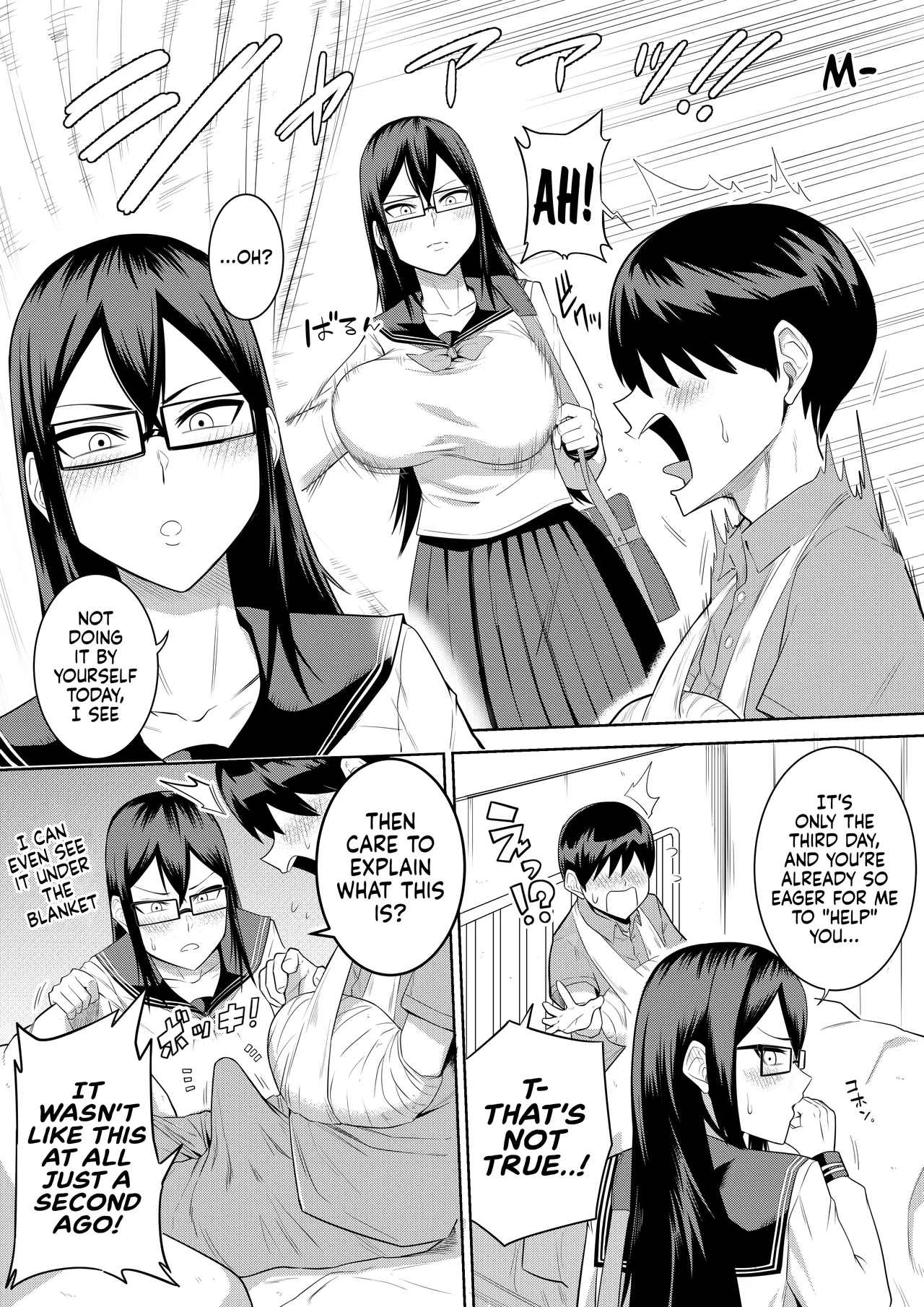 [Makosho] Sewayaki na Kyonyuu Gakkyuu Iinchou Sono 1-10 | The Kind and Caring Busty Class Rep Ch.1-10 [English] - Page 25