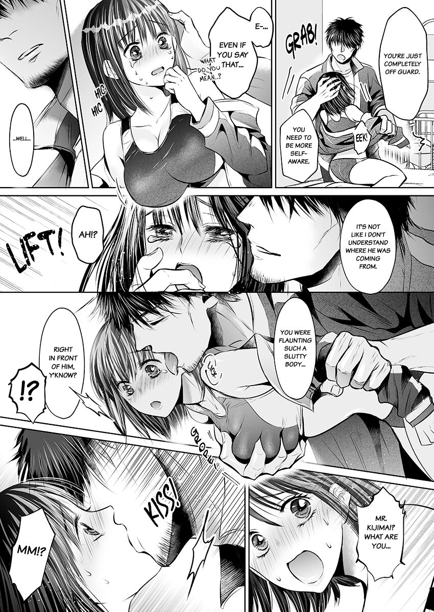 [Amazato] Kareshi no Menomaede… Haitteru!? ~Zetsurin Coach no Namahame Zecchou Shidou~ 1-5 | Fucked in Front of My Boyfriend! Bareback Orgasm Drills With My Coach 1-5 [English] page 119 - squirting kissing hentai manga - read online free