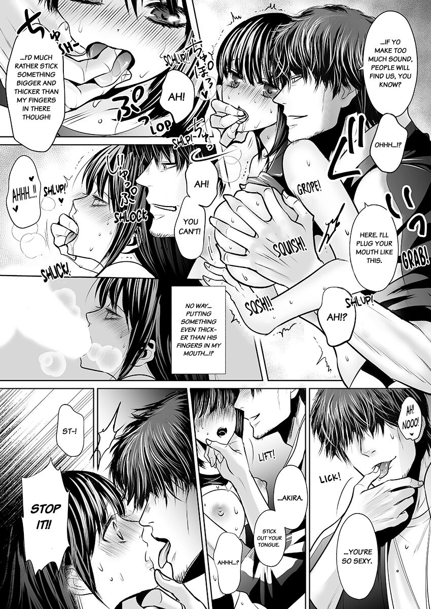 [Amazato] Kareshi no Menomaede… Haitteru!? ~Zetsurin Coach no Namahame Zecchou Shidou~ 1-5 | Fucked in Front of My Boyfriend! Bareback Orgasm Drills With My Coach 1-5 [English] - Page 12