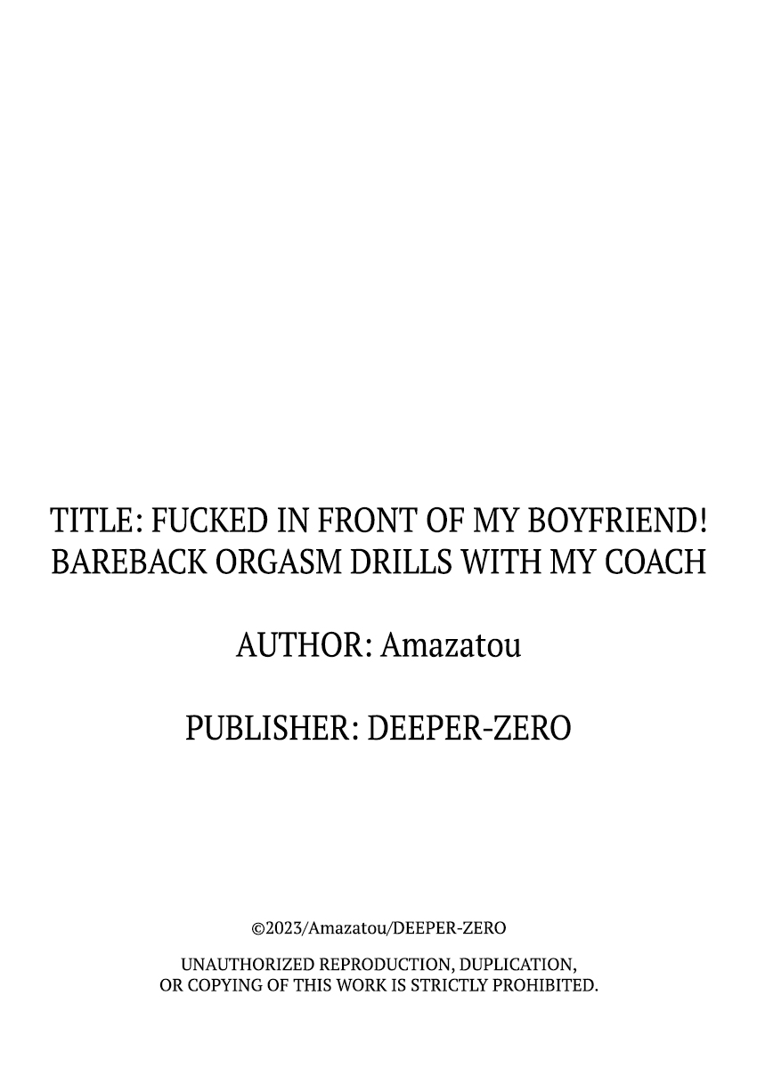 [Amazato] Kareshi no Menomaede… Haitteru!? ~Zetsurin Coach no Namahame Zecchou Shidou~ 1-5 | Fucked in Front of My Boyfriend! Bareback Orgasm Drills With My Coach 1-5 [English] page 81 - squirting kissing hentai manga - read online free