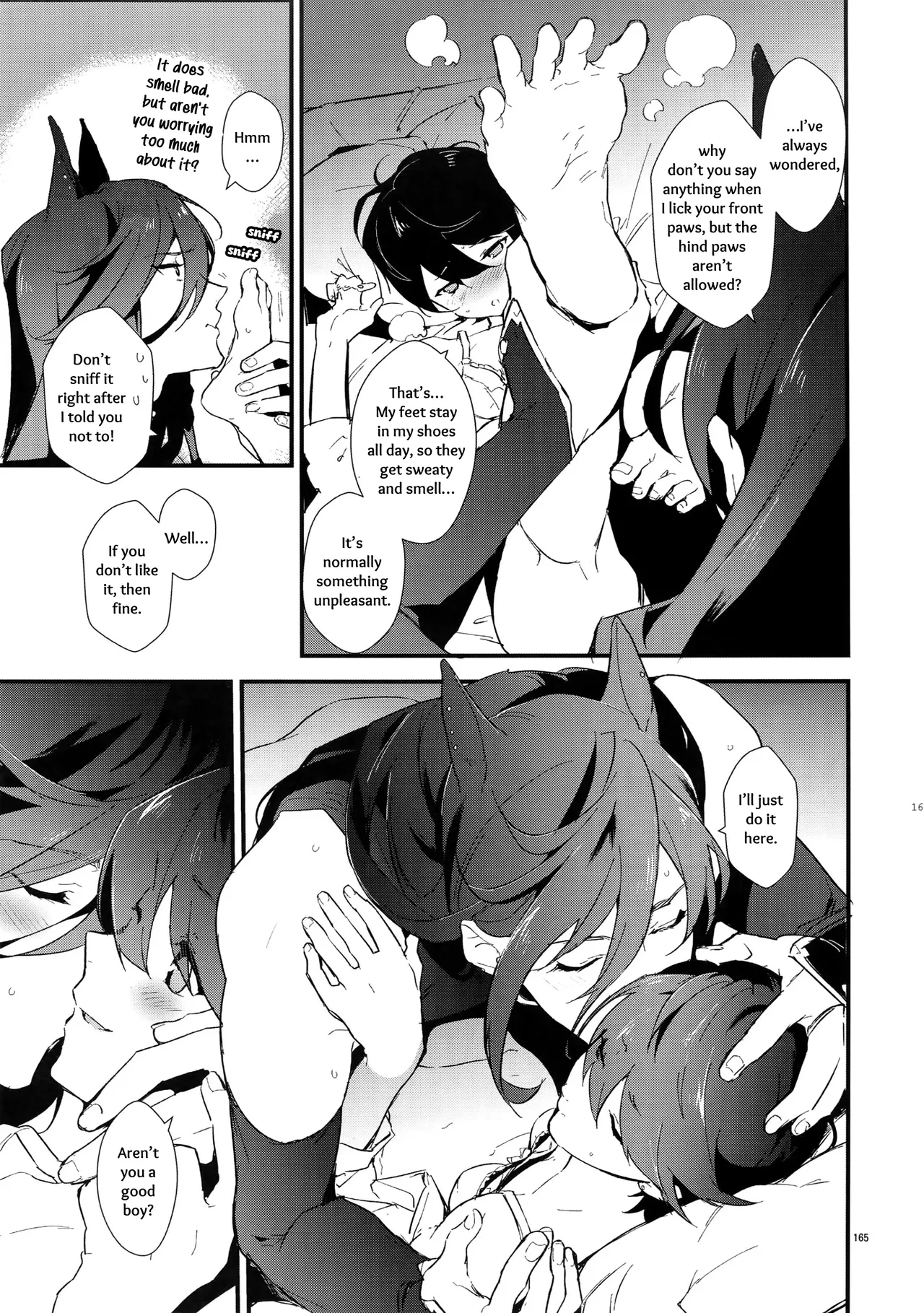 Sairoku | Reprint page 164 featuring horikawa kunihiro touken ranbu parody - onahole catboy hentai manga - read online free