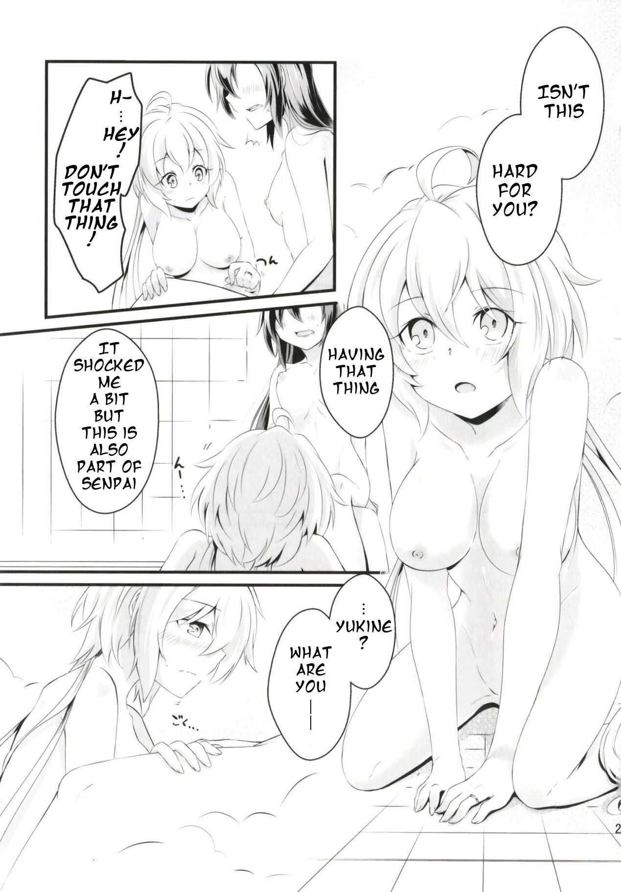 DT Sakimori ni XXX page 22 featuring chris yukine senki zesshou symphogear parody - futanari sole dickgirl hentai manga - read online free