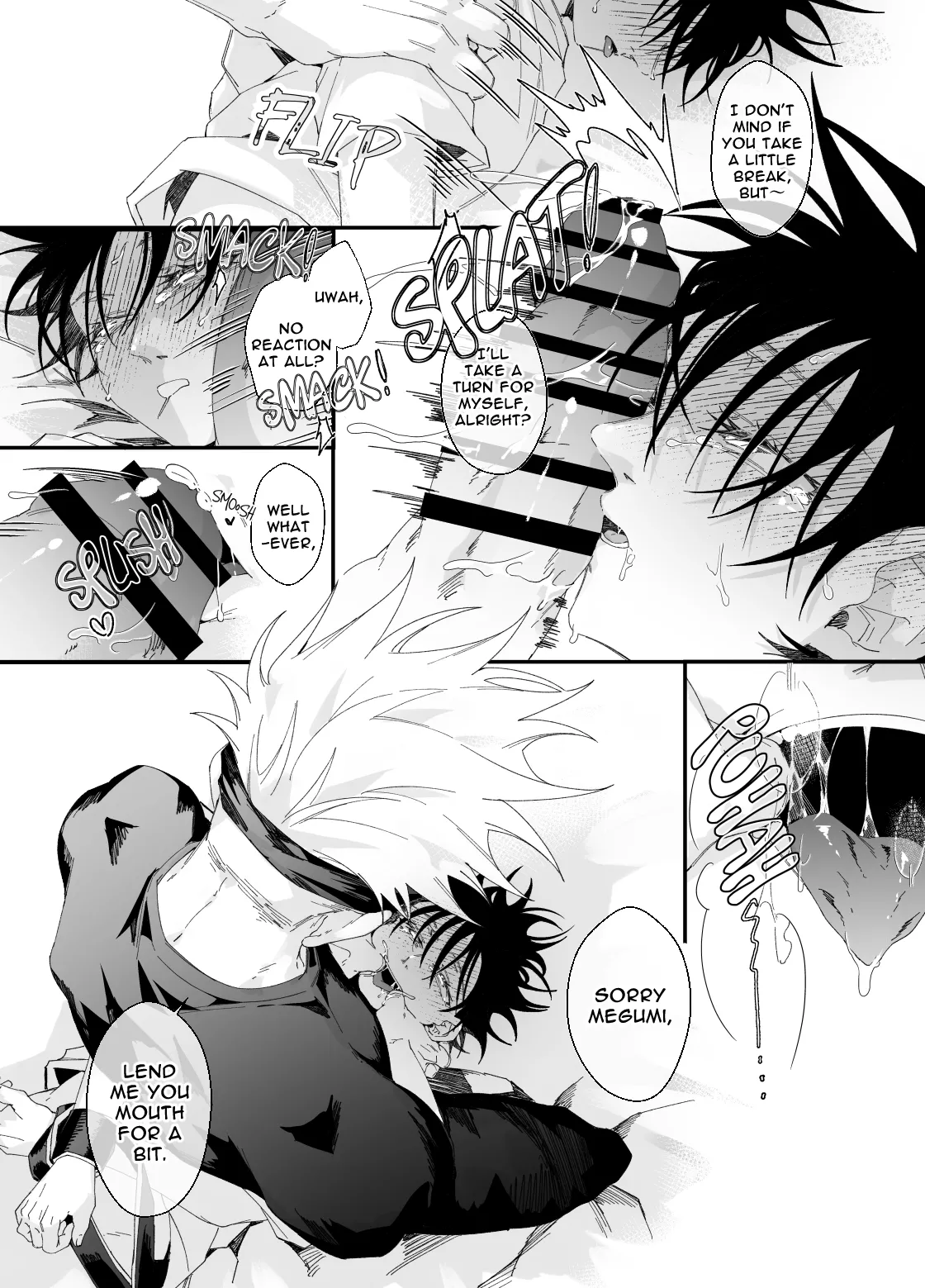 He loves me, loves me not? page 34 featuring satoru gojo jujutsu kaisen parody - spanking uncensored hentai manga - read online free